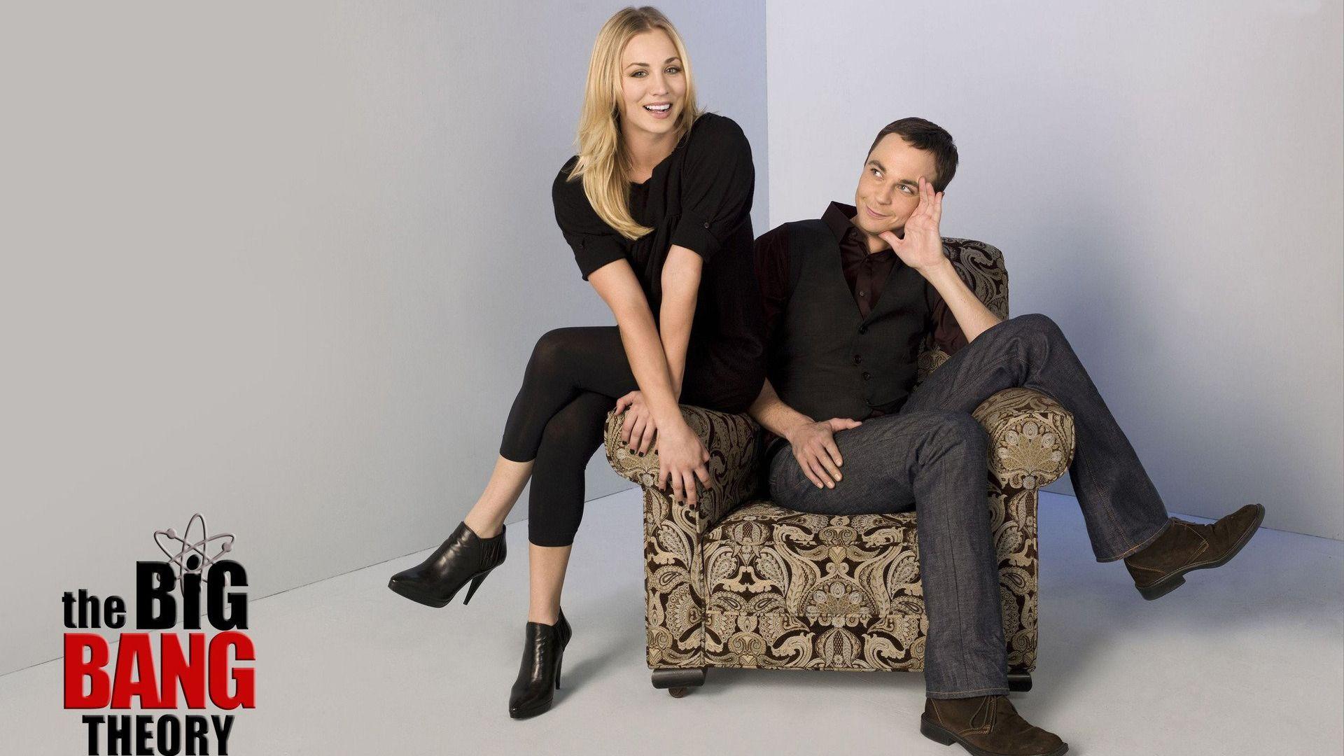 1920x1080 The Big Bang Theory Sheldon and Penny Desktop Wallpaper