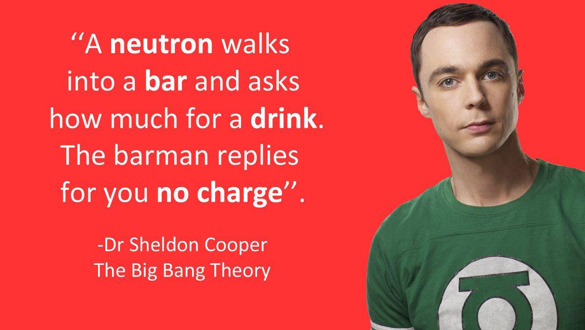 1190x671 Free download Sheldon Cooper neutron Joke the big bang