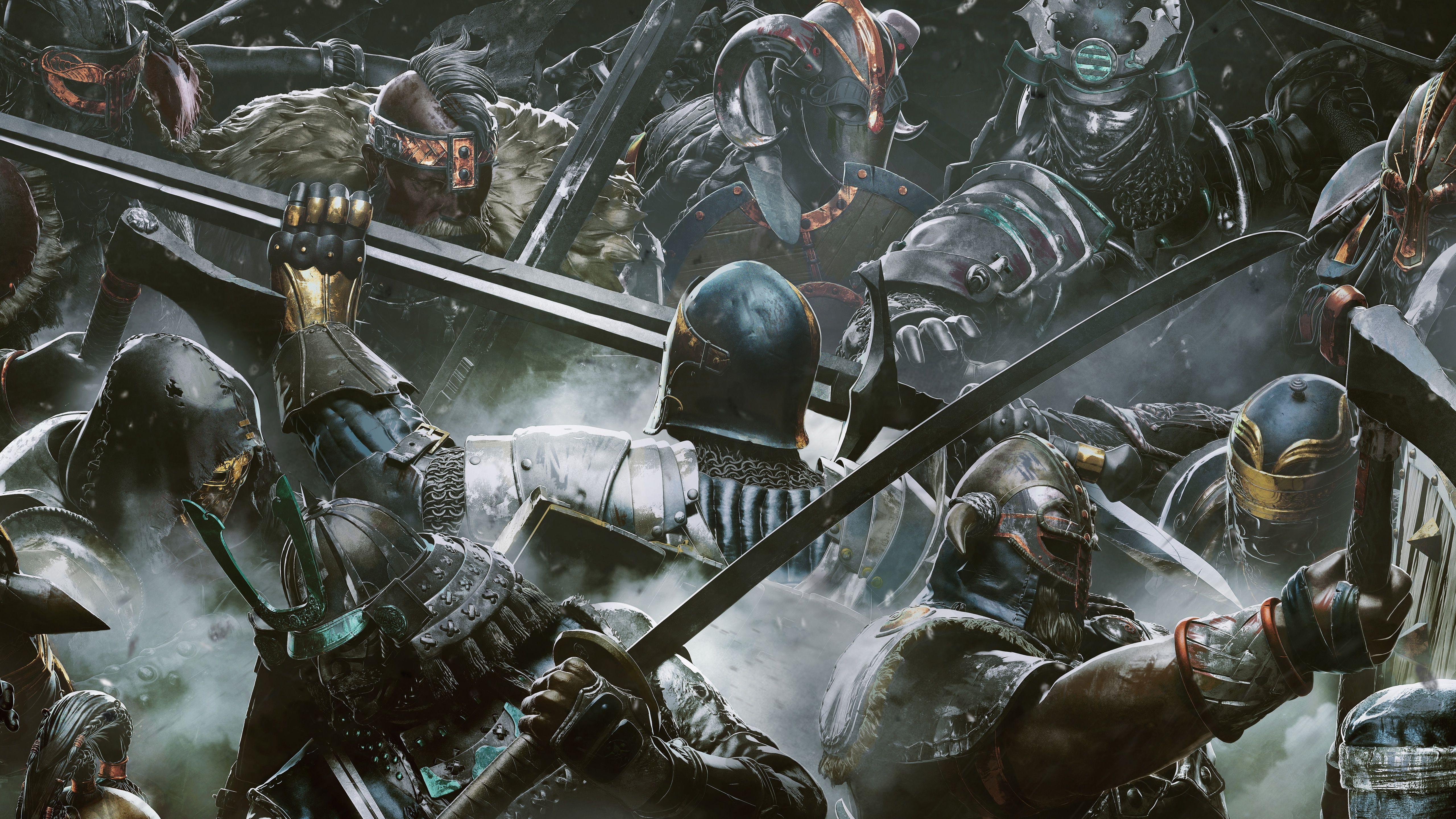 5120x2880 Viking, Warrior, Knight, Samurai, Sword, For Honor