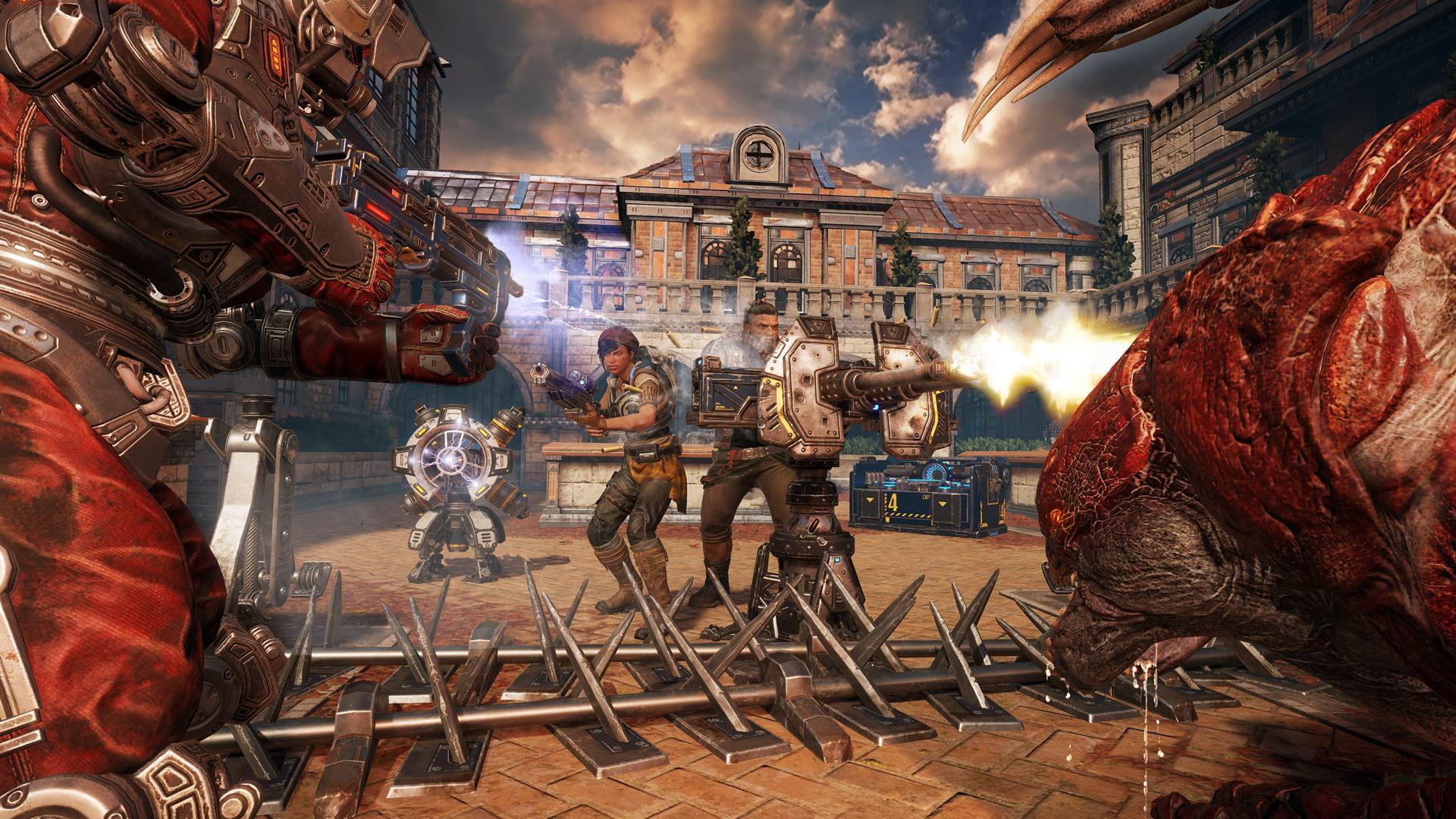 1920x1080 Gears of War 4 Kait Diaz Horde Battl. Wallpaper