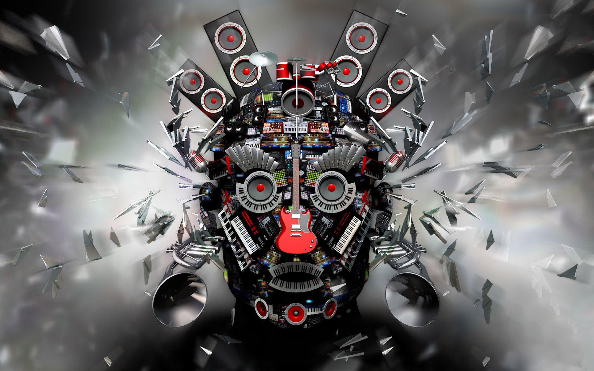1920x1200 3D Music Abstract Wallpaper Hq Image 12 HD Wallpaper. lzamgs