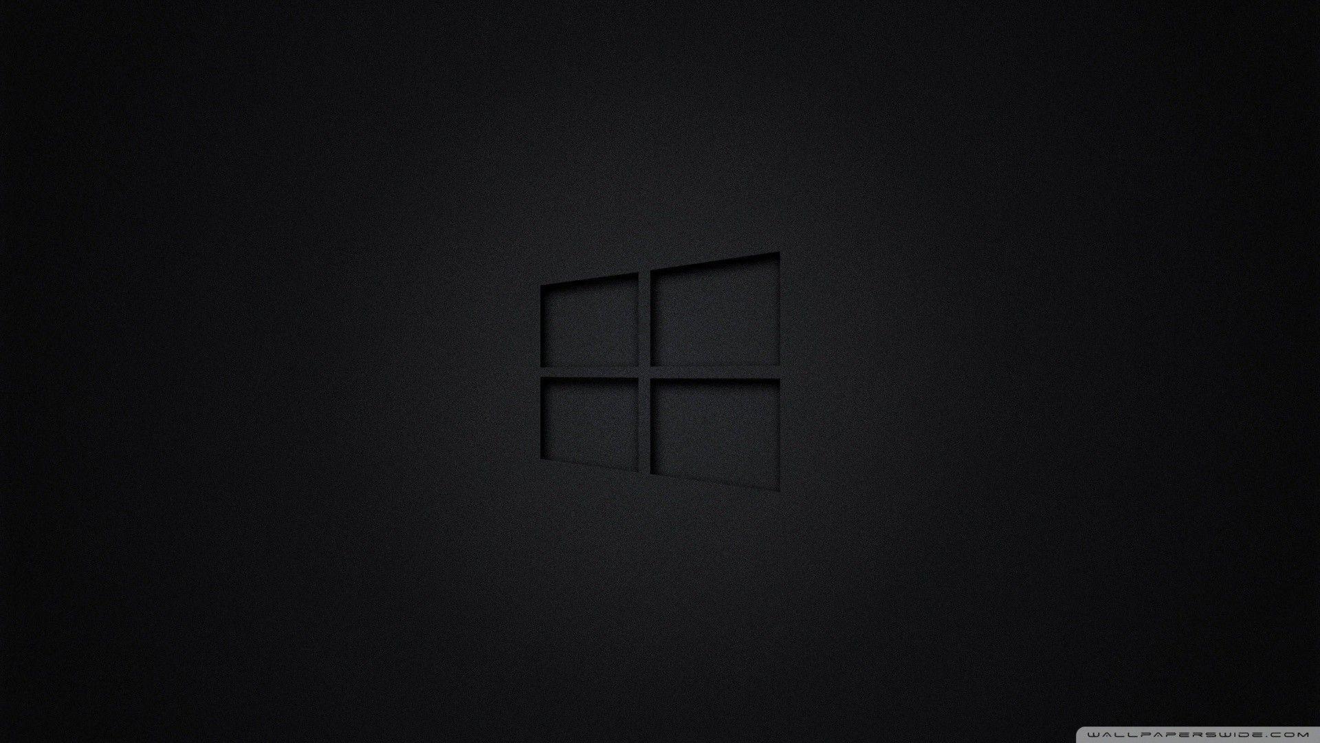 black theme wallpaper for windows 10