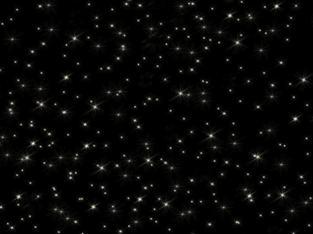 1024x768 Black Stars Wallpaper