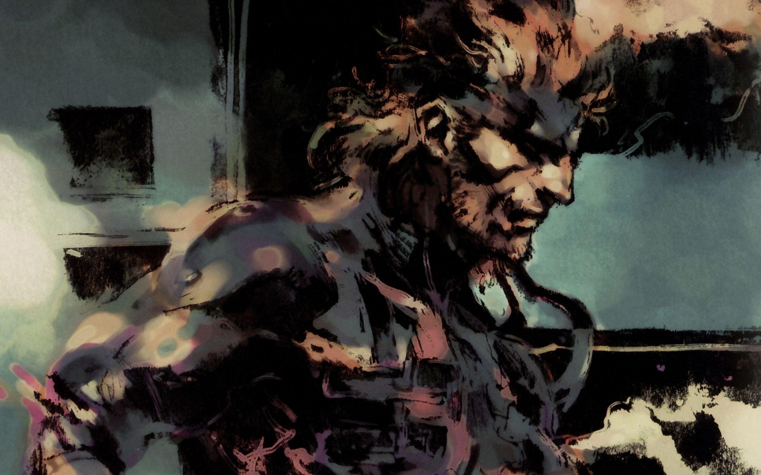 2560x1600 metal gear solid solid snake artwork 1680x1050 wallpaper Wallpaper 818 - Solid Snake Wallpaper