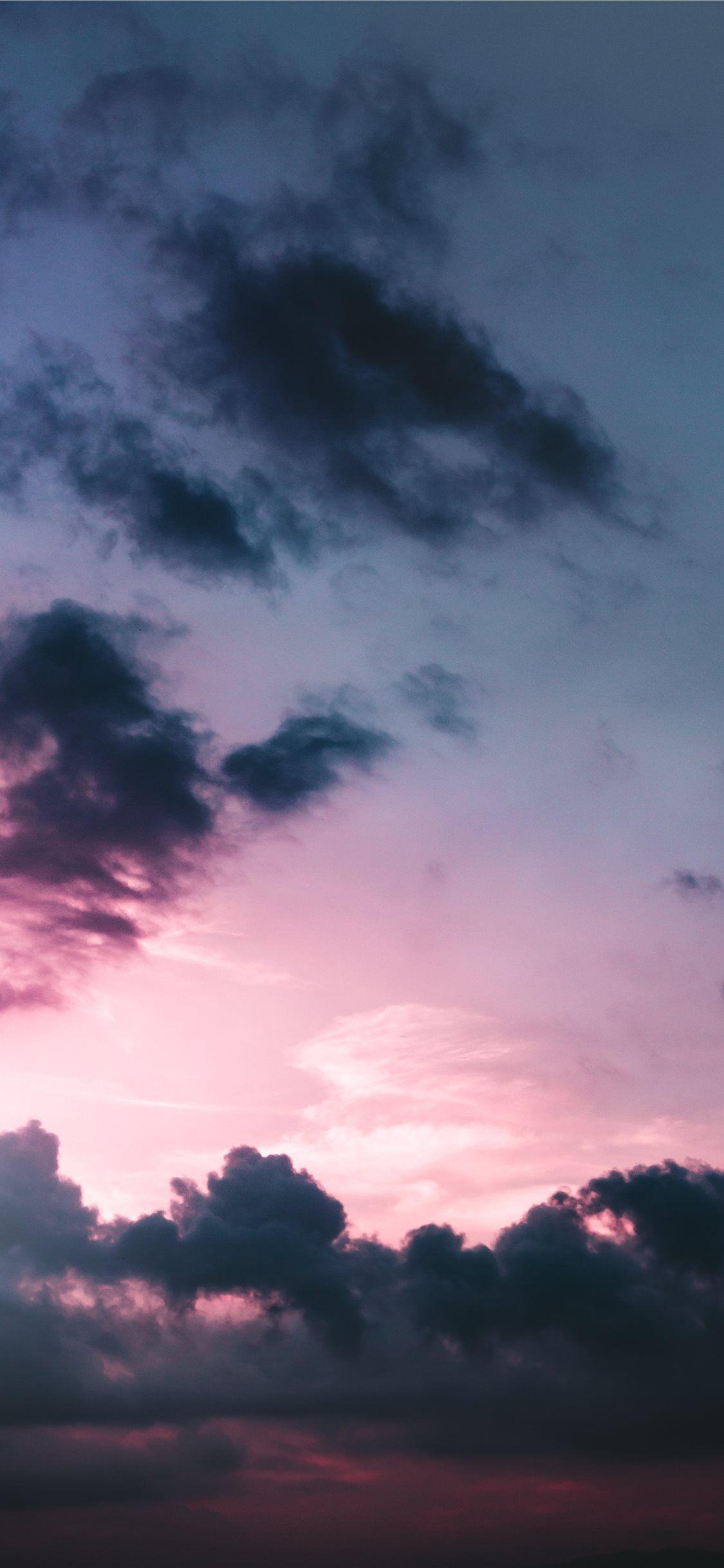 1125x2436 Những đám mây đẹp nhất Hình nền iPhone X HD
