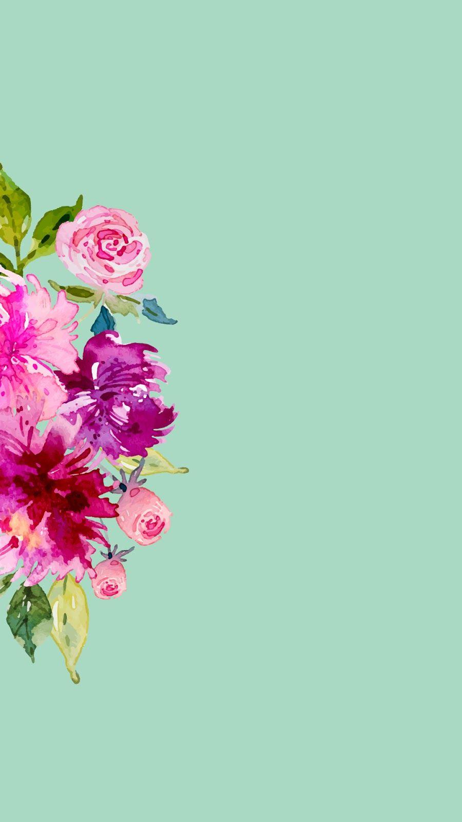 900x1600 Pastel Flower Hình Nền iPhone - Rolif