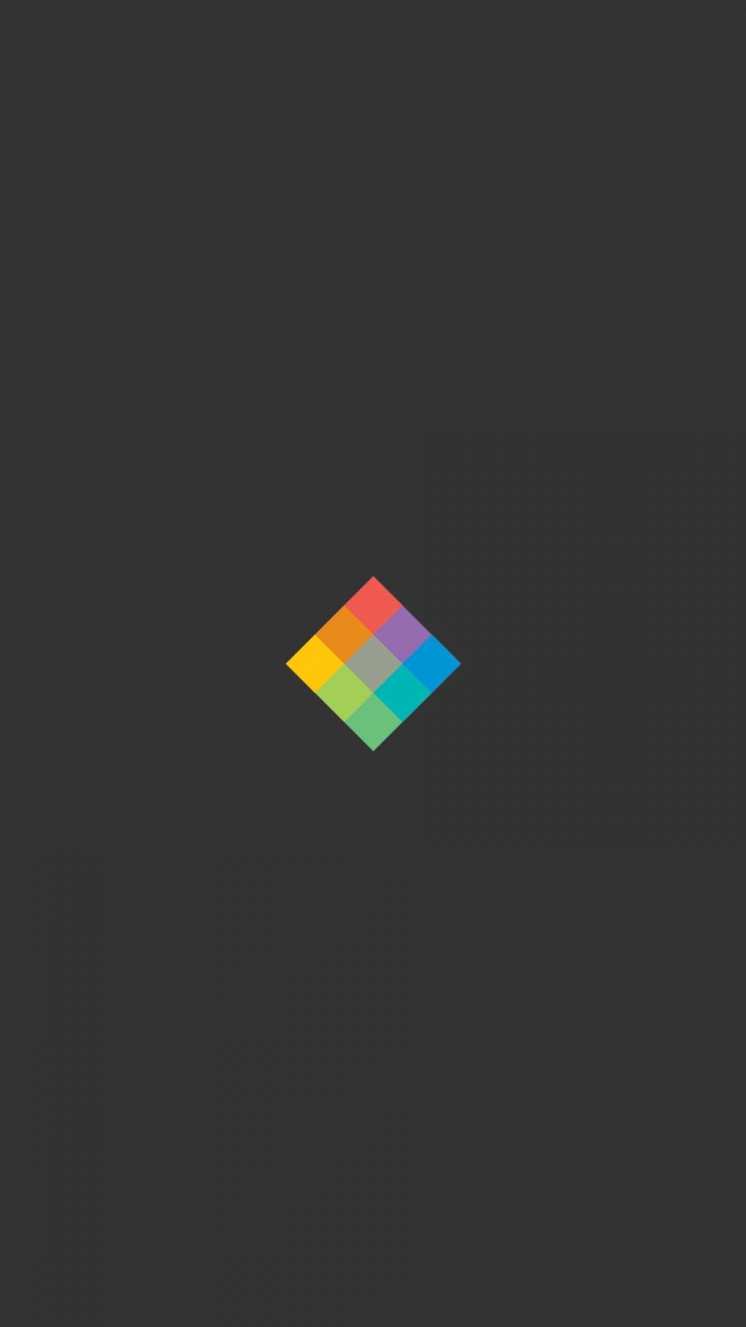 1080x1920 Flat Rubik's Cube. Tap To See Minimal IPhone 5 6 Wallpaper