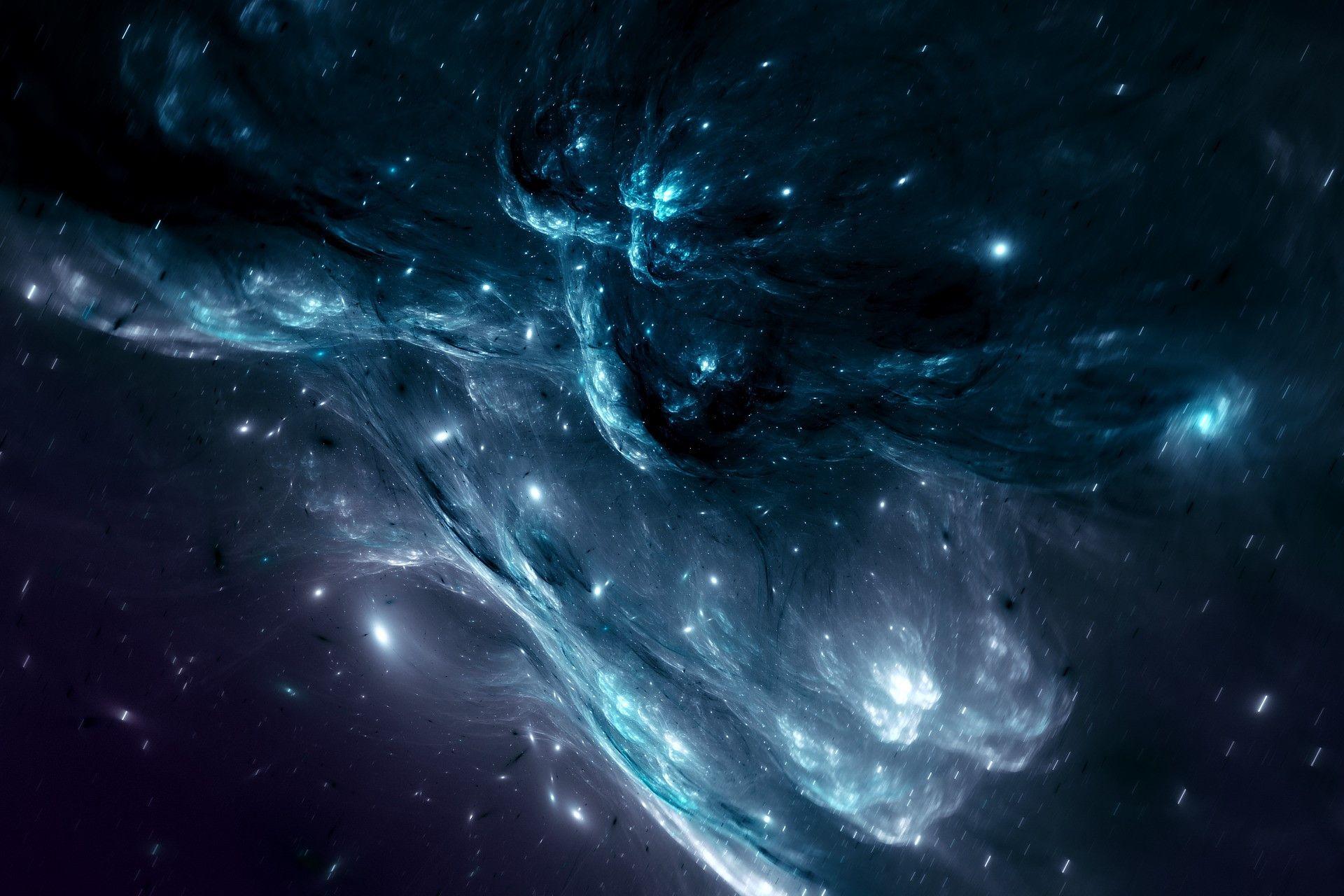 1920x1280 space cgi blue ice wallpaper and background. Space