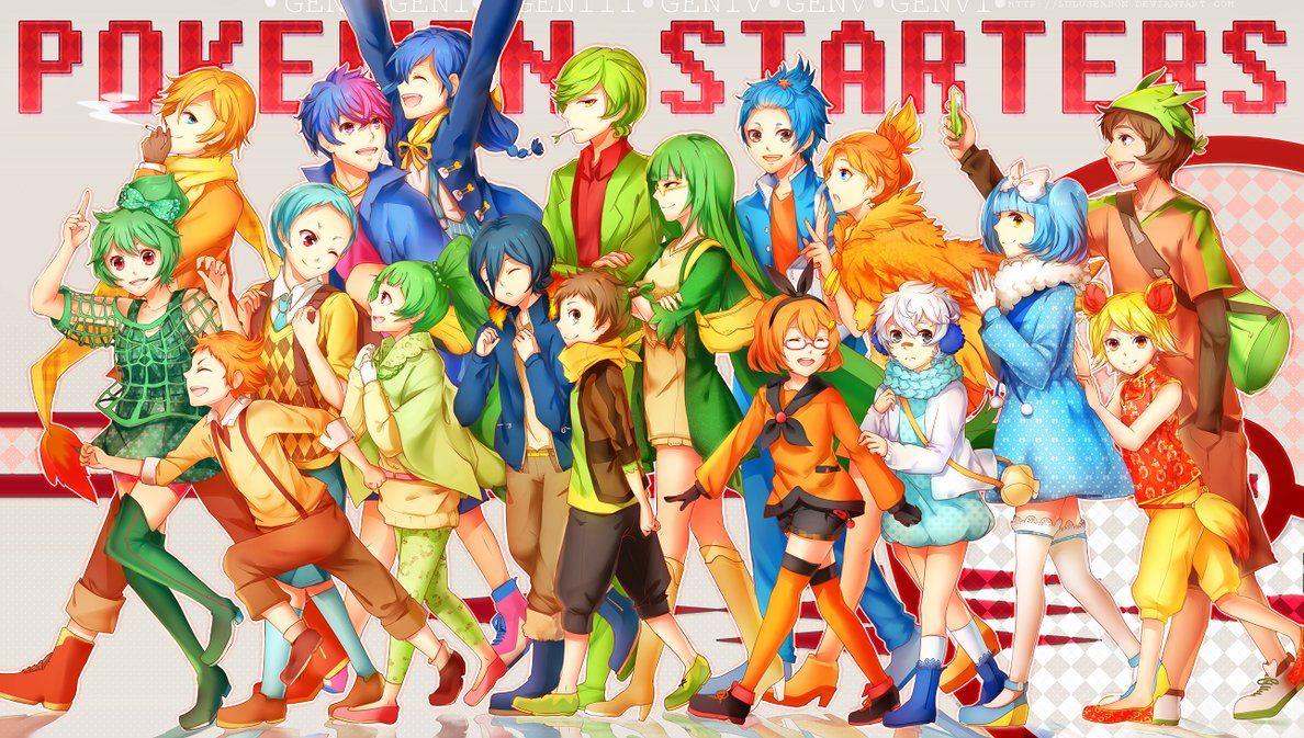 1188x673 Gijinka Pokemon Starters