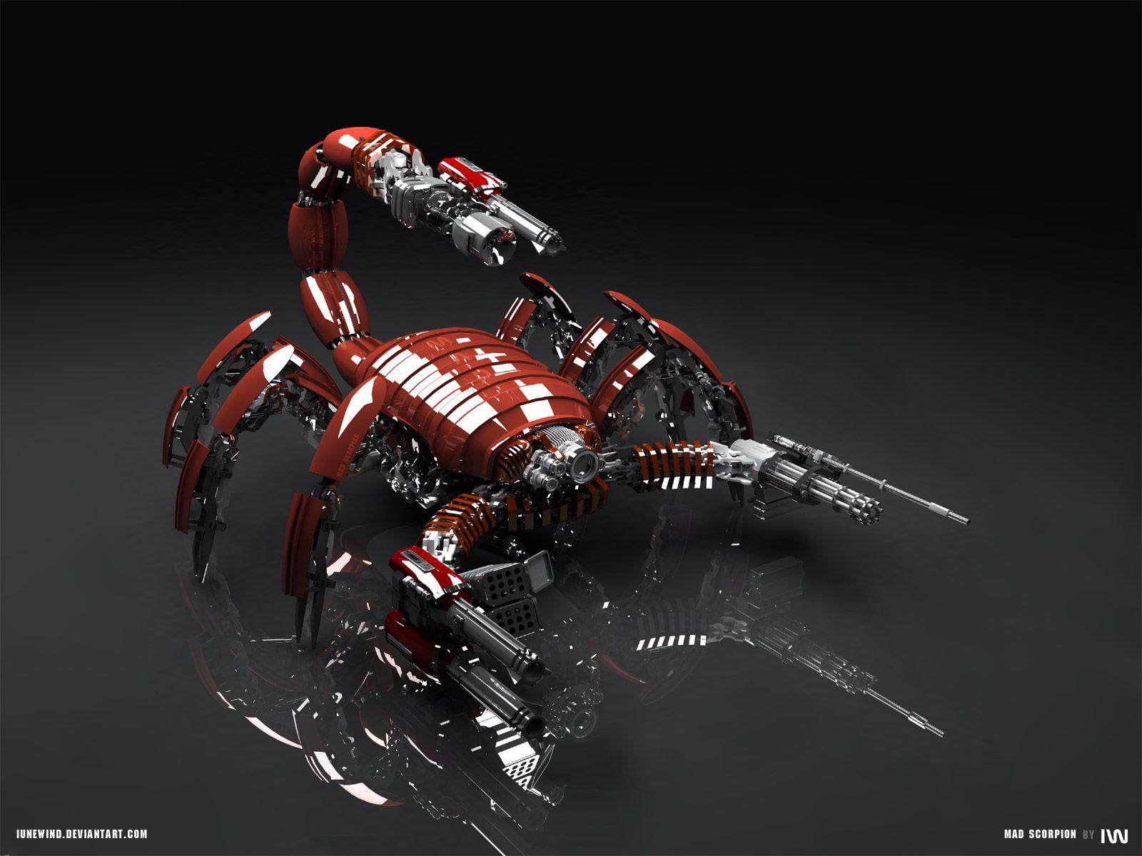 1600x1200 Mad Scorpion Windows 7 Abstract Desktop Wallpaper. Abstract