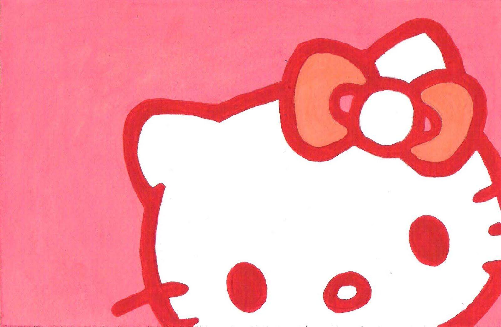 1600x1045 Hello Kitty Laptop Wallpaper