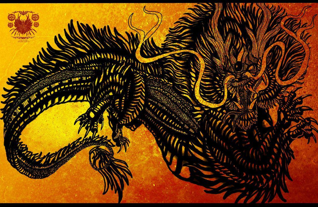 1106x723 Chinese Dragon Wallpaper