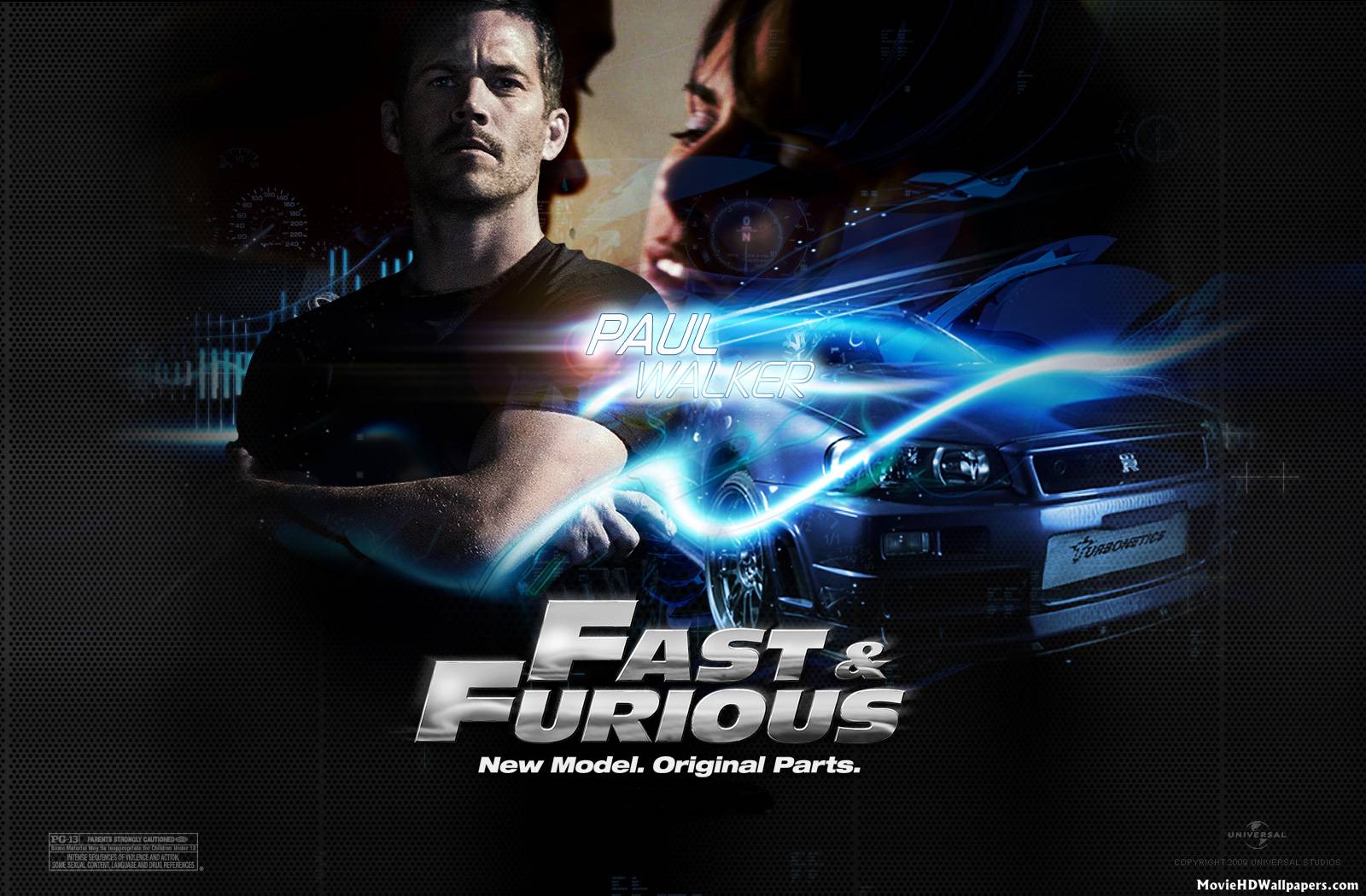 1600x1050 Fast and Furious Wallpaper