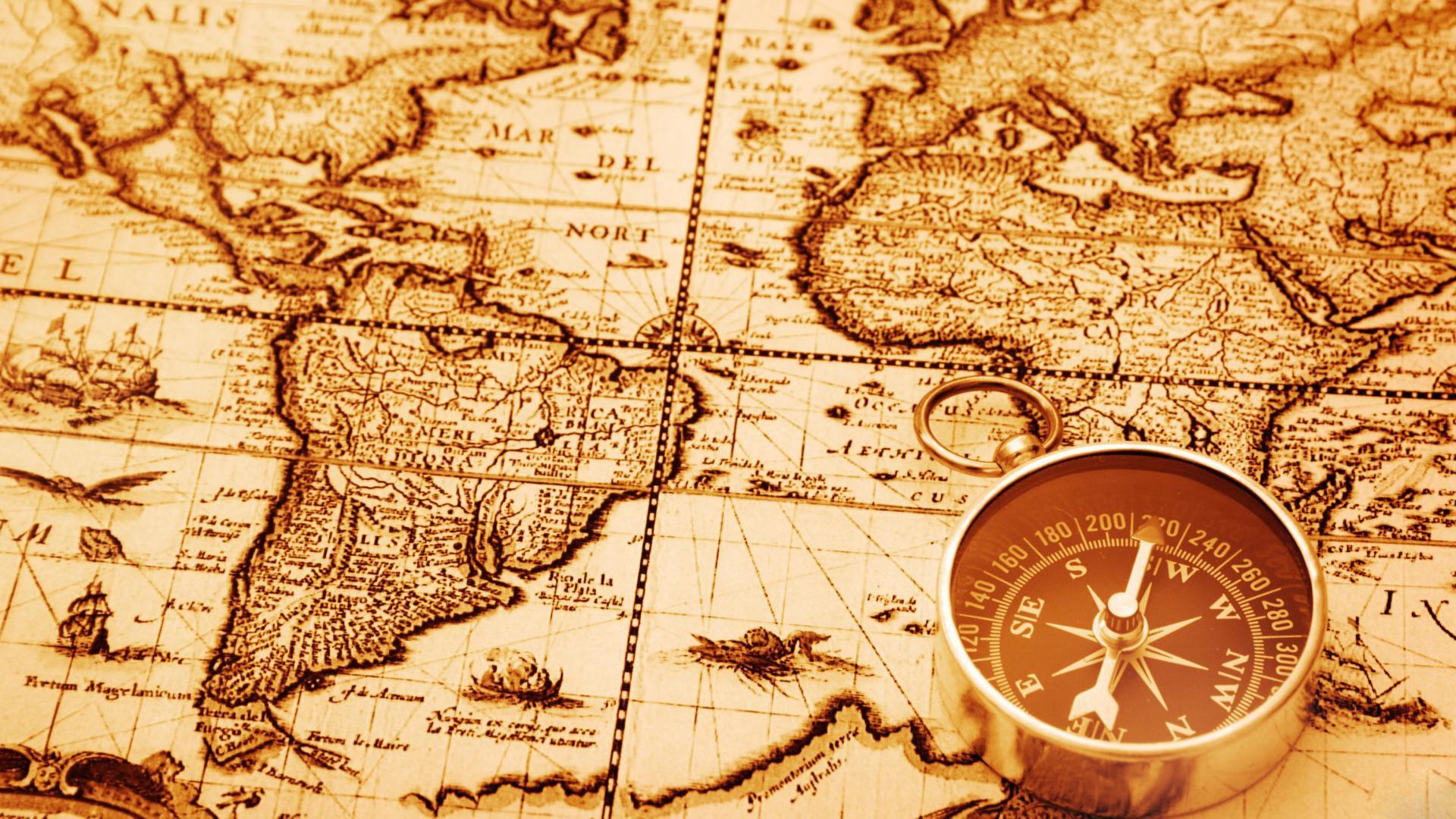 1920x1080 HD Wallpaper World Map