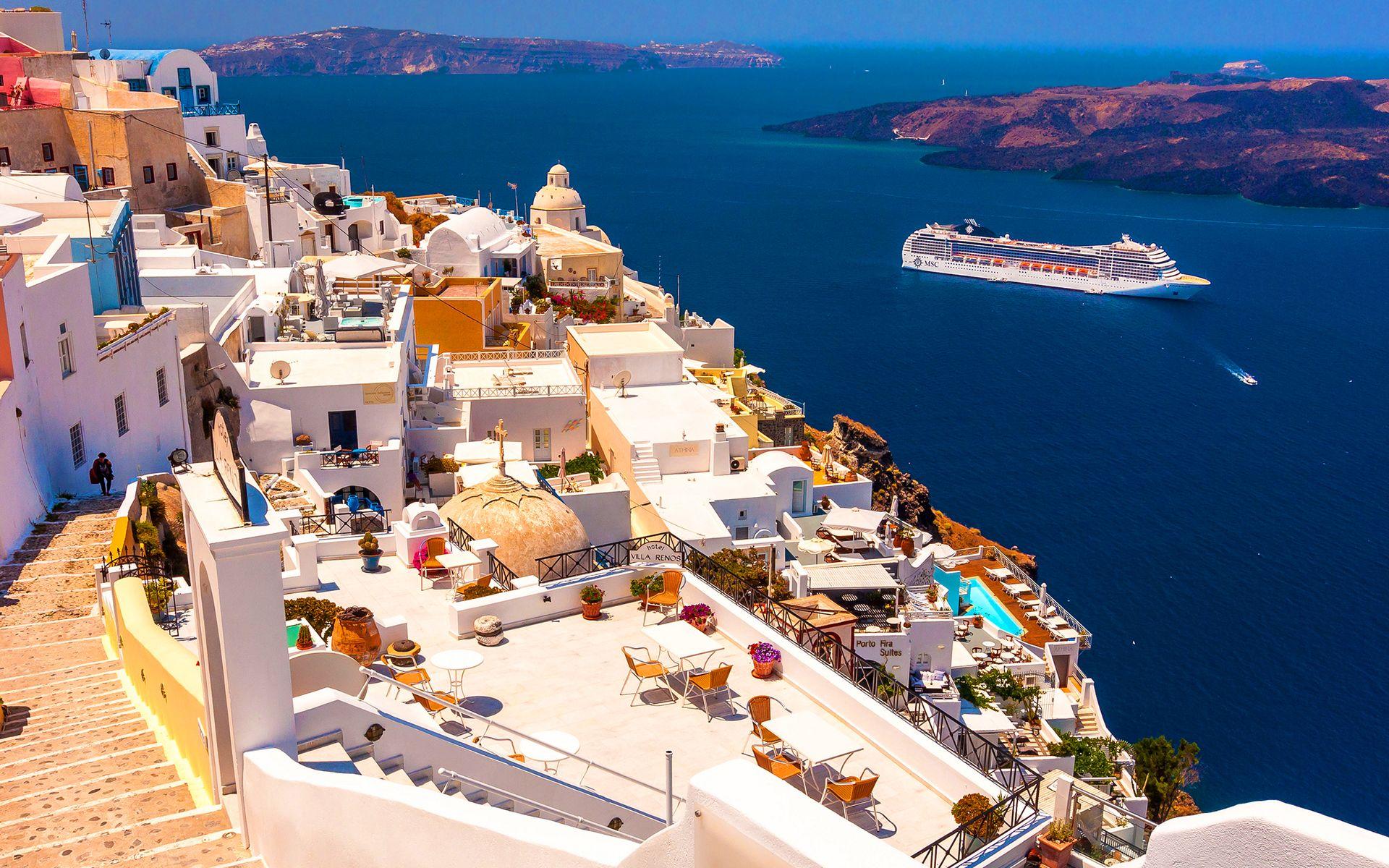 1920x1200 Santorini HD