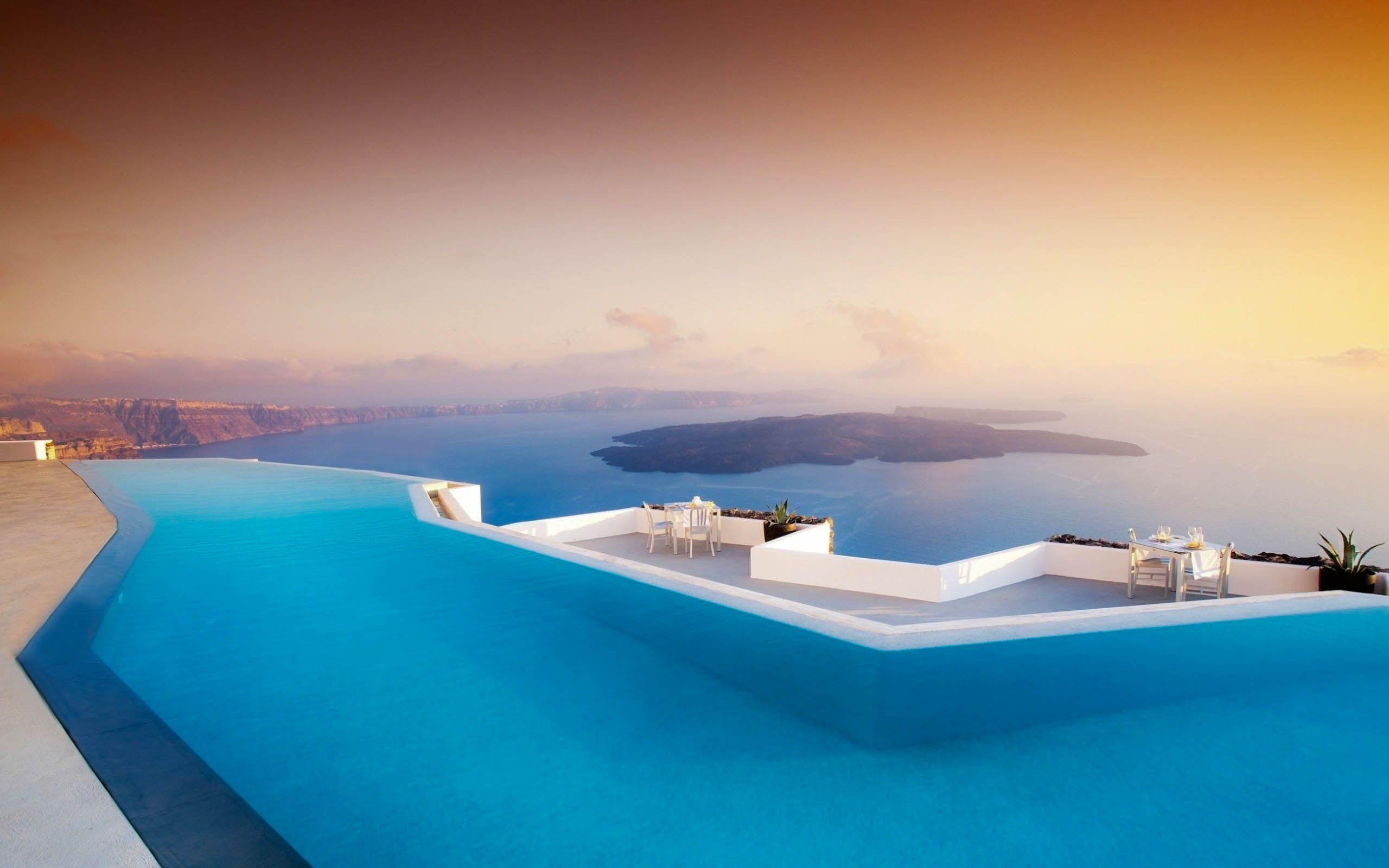 2560x1600 Santorini Amazing HD Wallpaper (High Resolution) HD Wallpaper