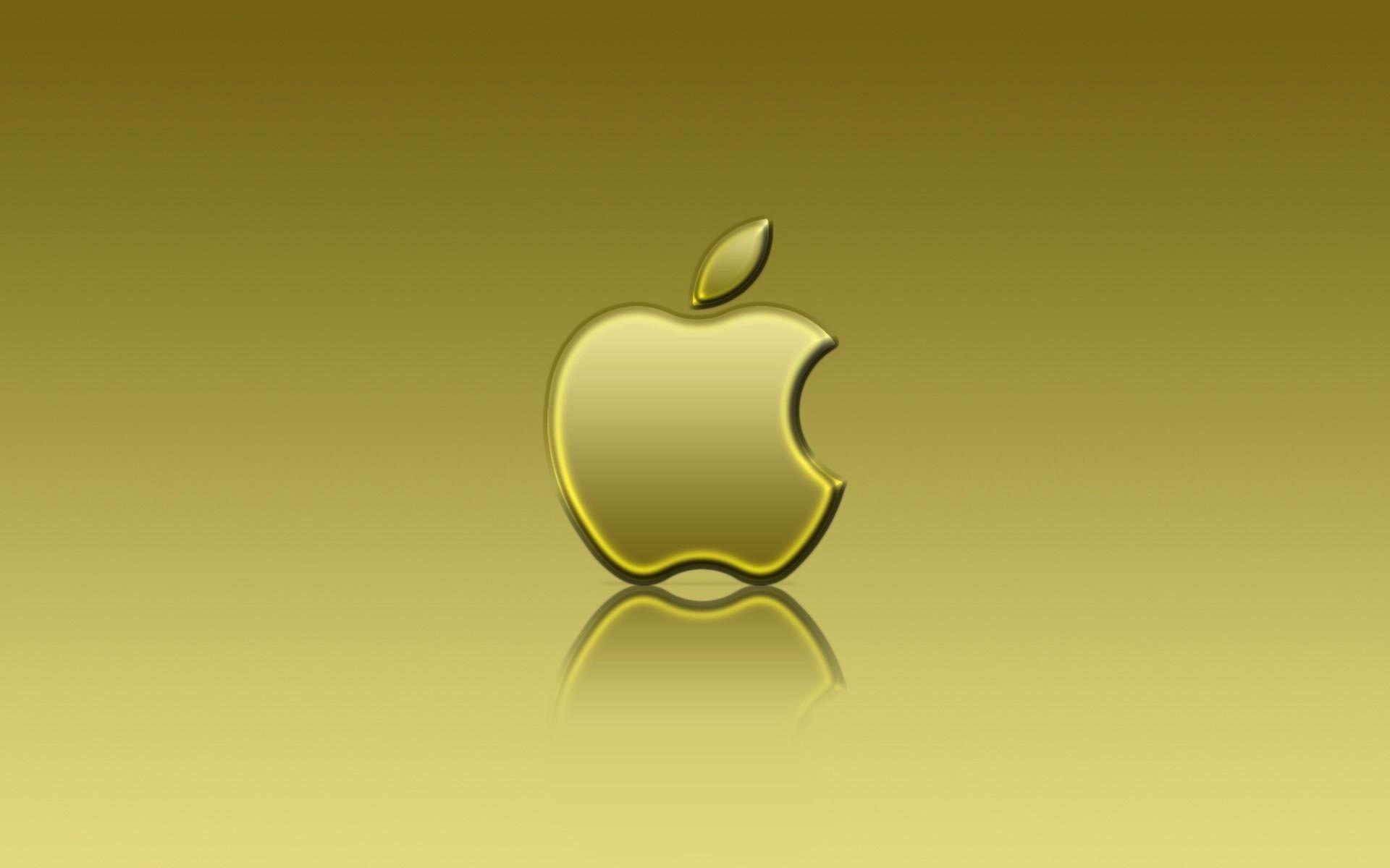 Gold Apple Logo Wallpapers - Top Free Gold Apple Logo Backgrounds