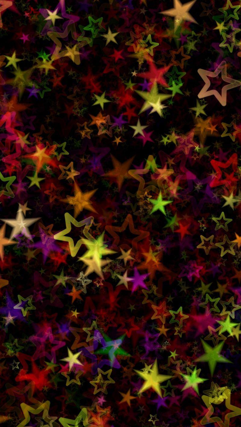 800x1420 Download wallpaper 800x1420 stars, colorful, art, abstract