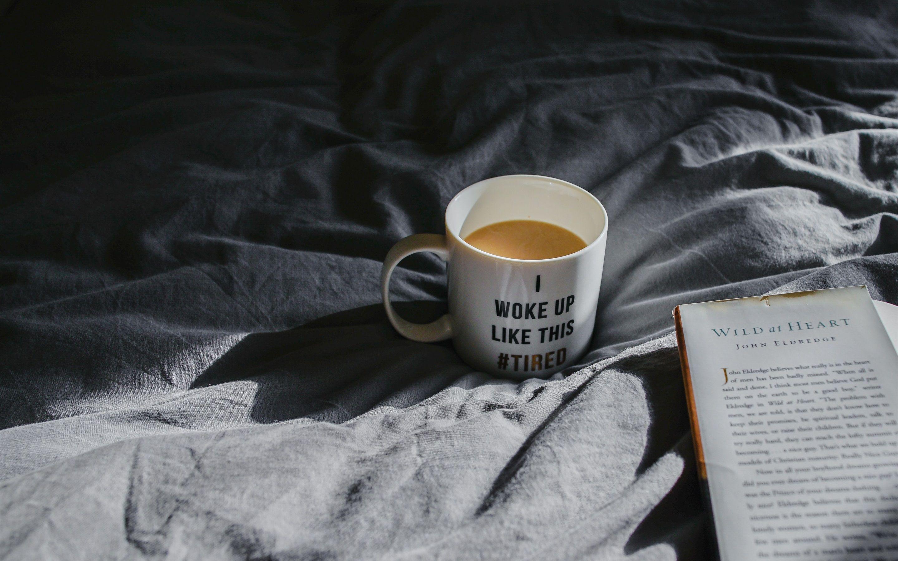 2880x1800 Wallpaper Coffee, mug, book, cloth 2880x1800 HD Picture, Image