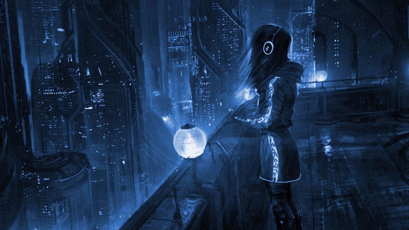 1600x900 Download Cyber Anime Wallpaper, HD Background Download