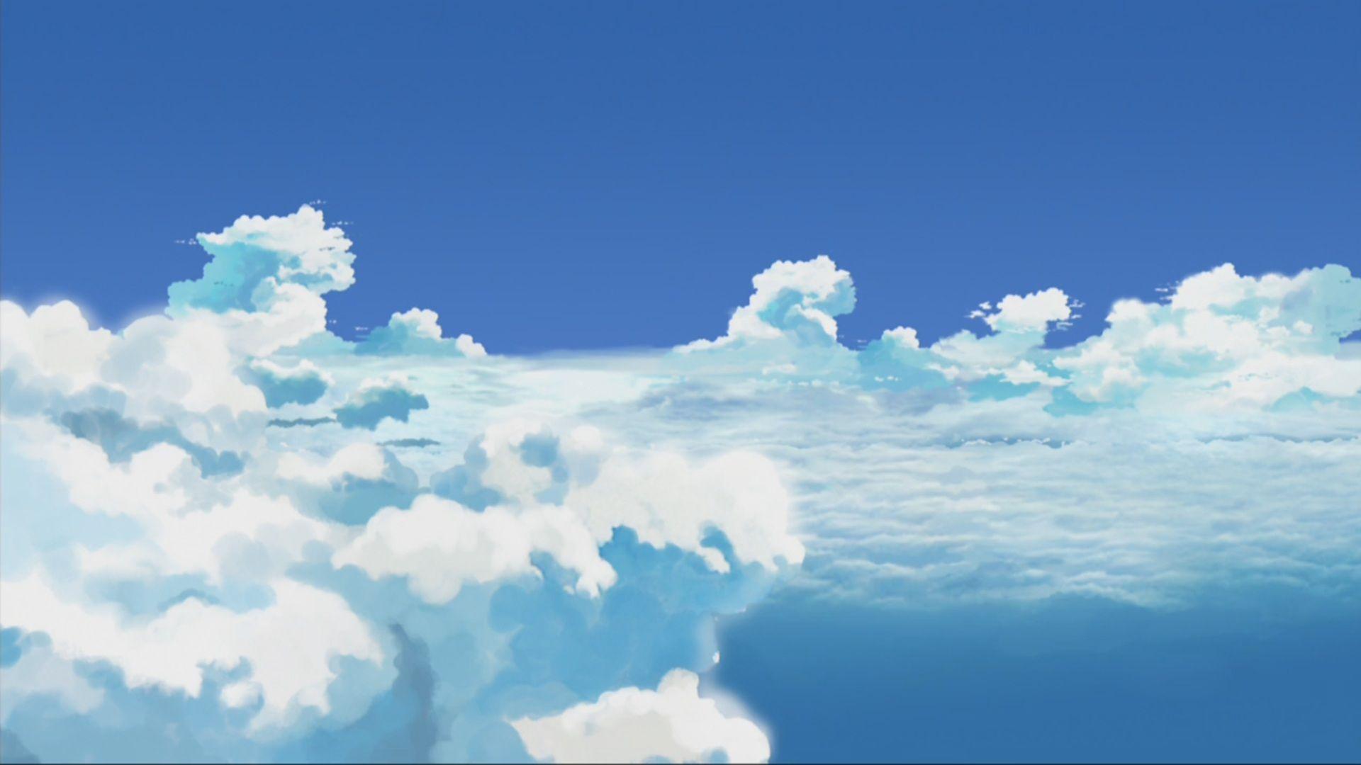 Anime Clouds Wallpapers - Wallpaper Cave