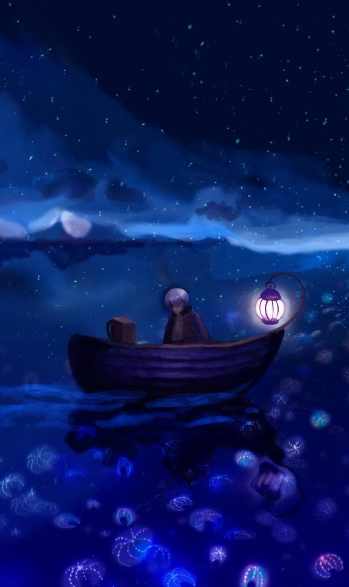 713x1200 Sad Night Wallpaper