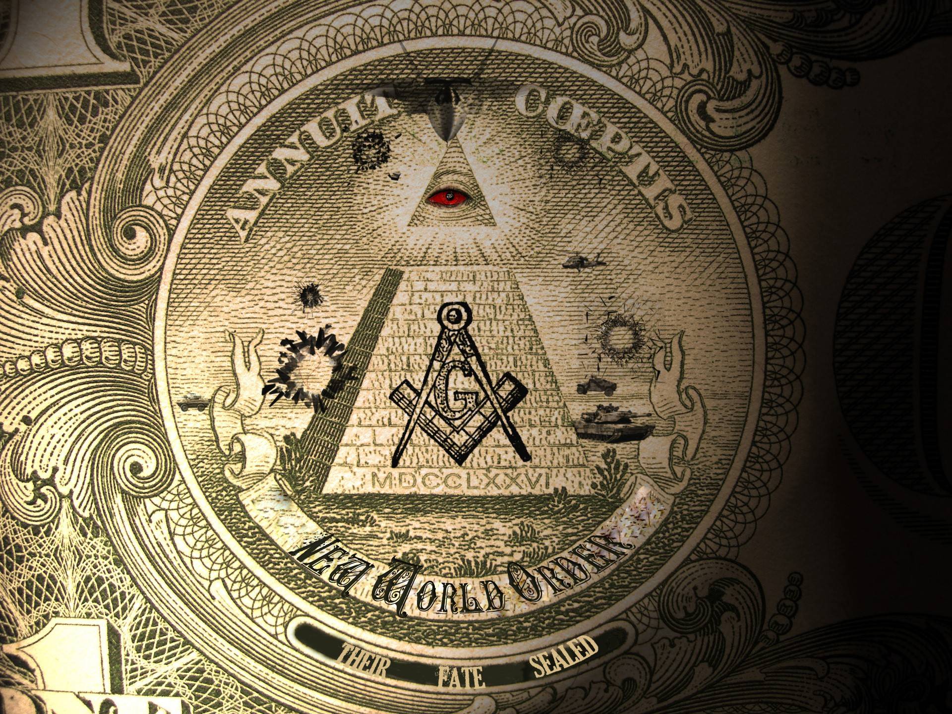 1920x1440 Illuminati Wallpaper
