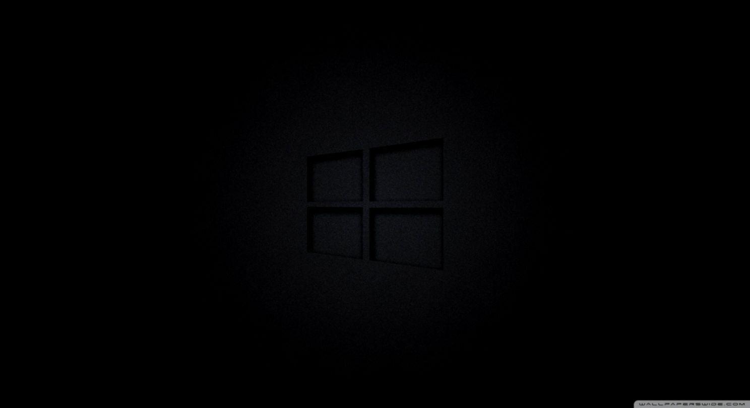 Black Wallpaper Hd Windows 10 gambar ke 2