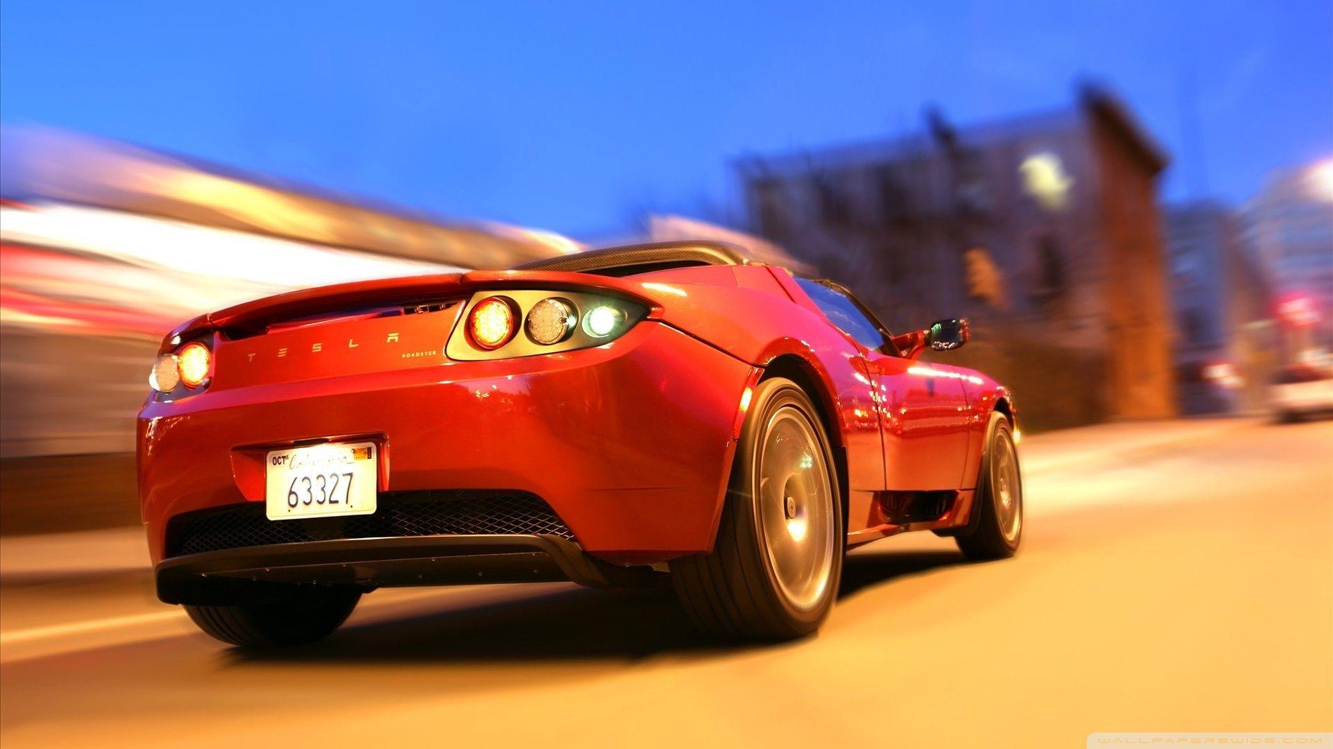 1920x1080 Tesla Roadster ❤ 4K HD Desktop Wallpaper for 4K Ultra HD TV