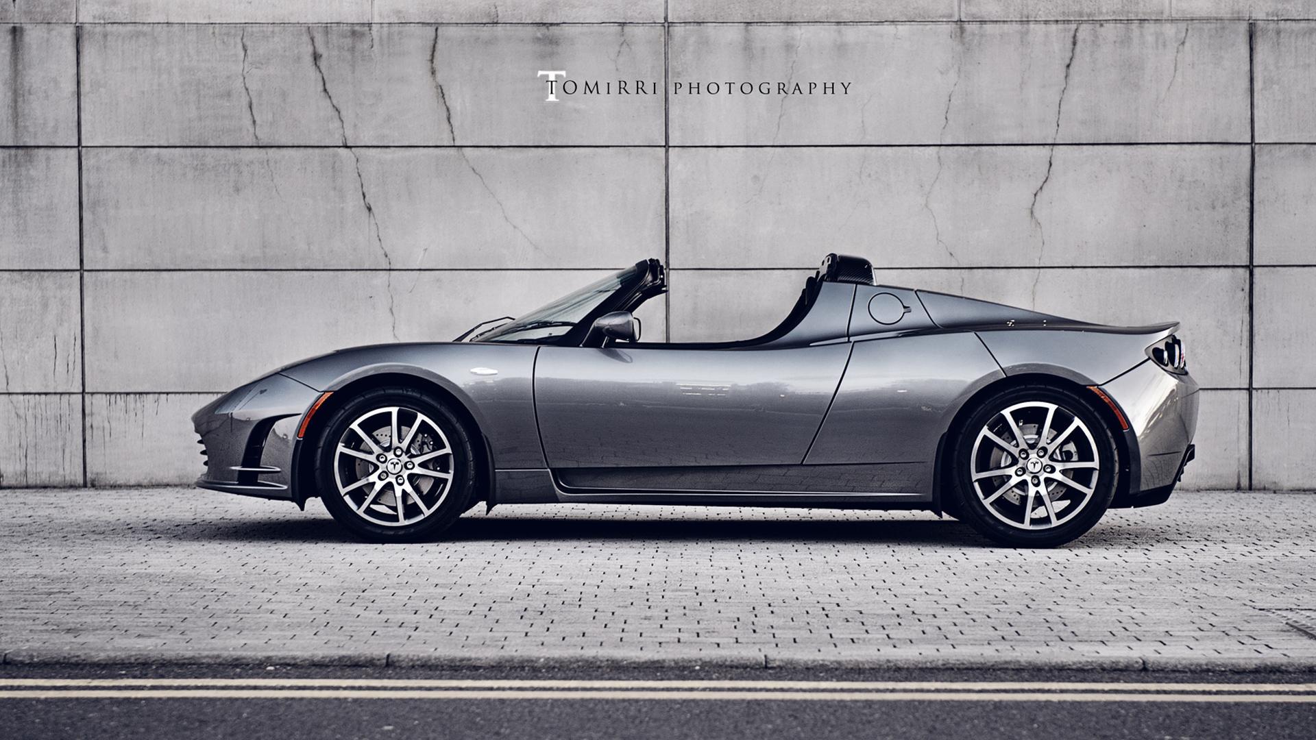 1920x1080 Tesla Roadster HD desktop wallpaper : Widescreen : High