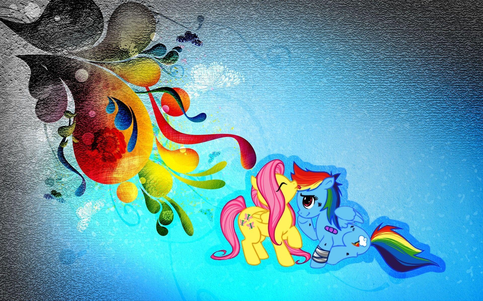 1920x1200 my little pony fluttershy rainbow dash 1920x1200 wallpaper