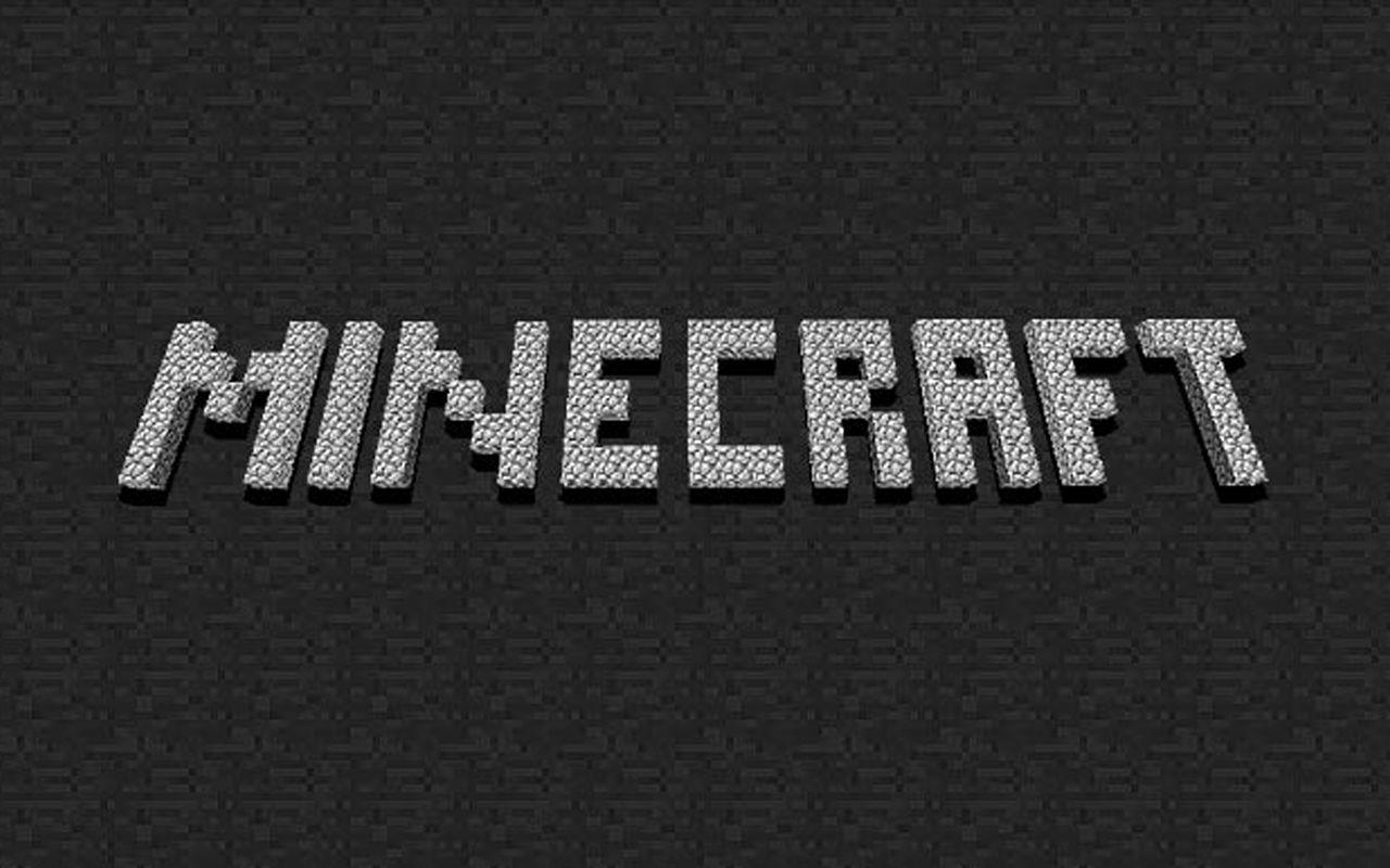 1280x800 Minecraft Logo hình nền