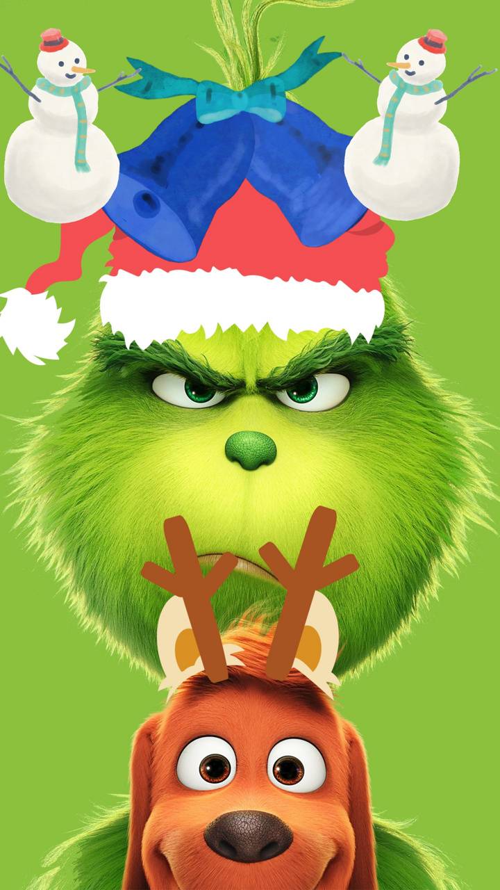 The Grinch Christmas Background