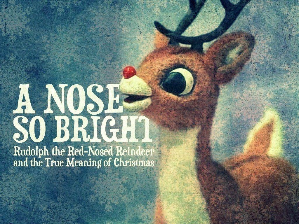 1024x768 Rudolph the Red Nosed Reindeer Wallpaper at