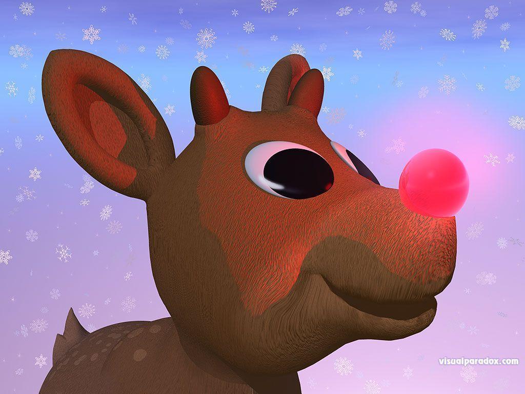 1024x768 Rudolph Wallpaper. Rudolph