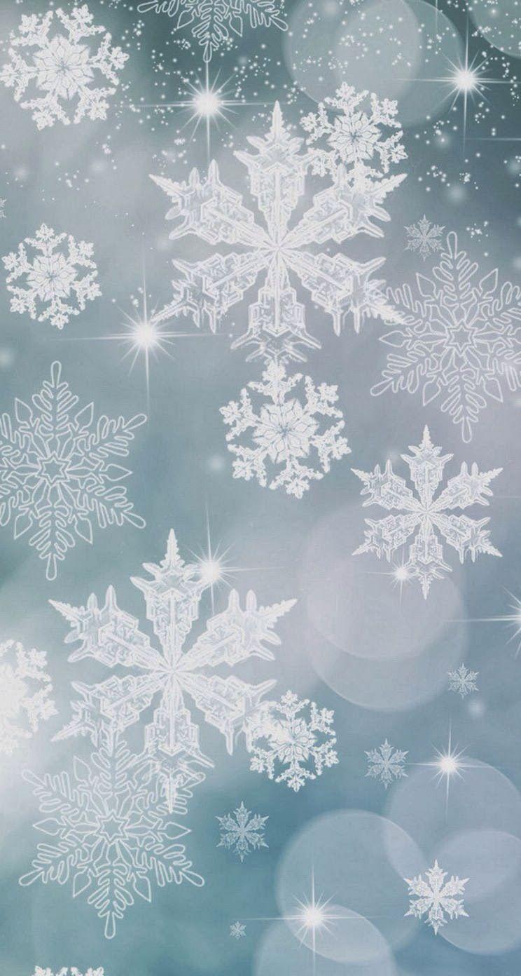 744x1392 Best SNOWFLAKES WALLPAPER image. Snowflake
