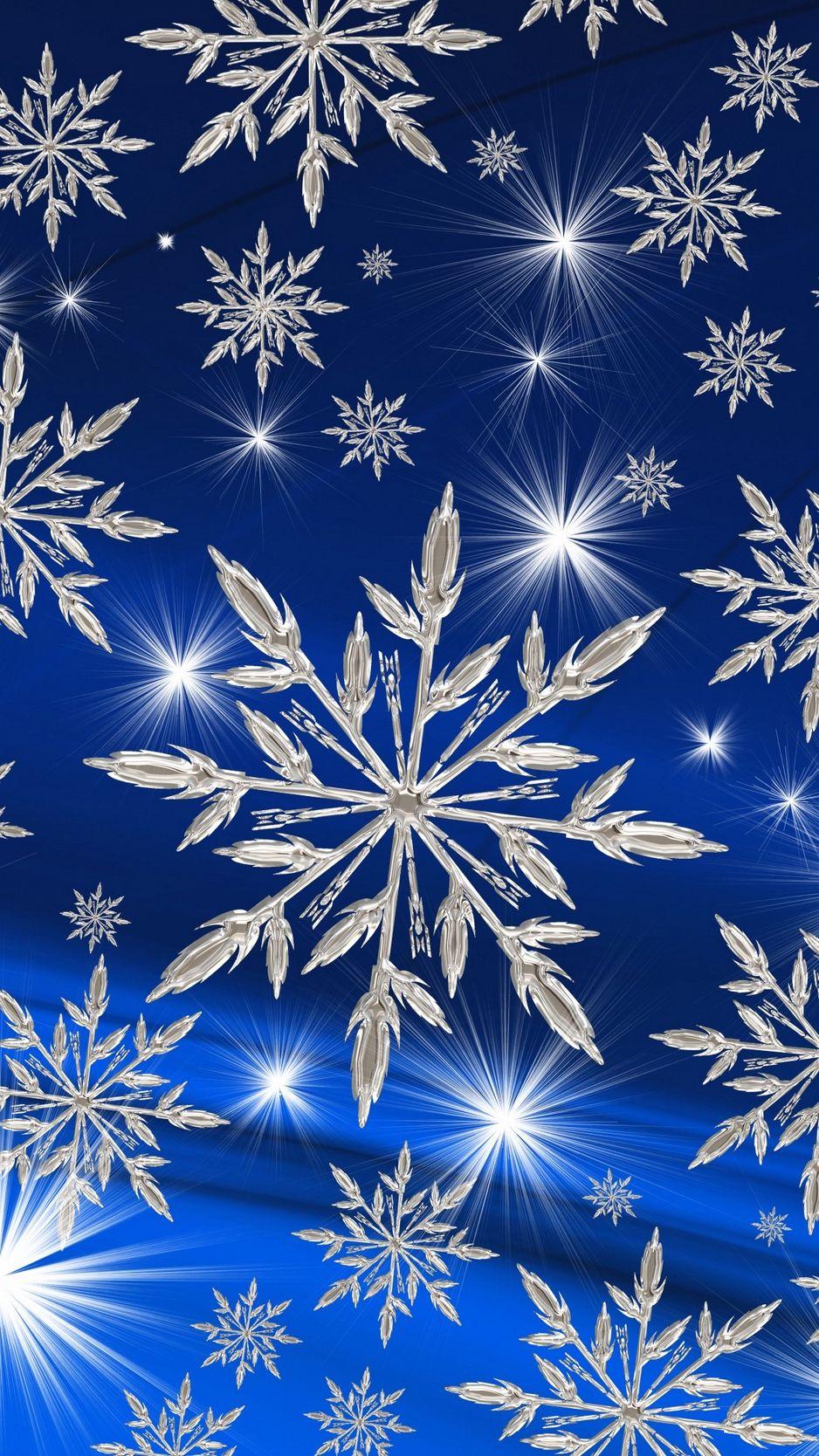 Snowflakes Christmas iPhone Wallpapers - Top Free Snowflakes Christmas ...