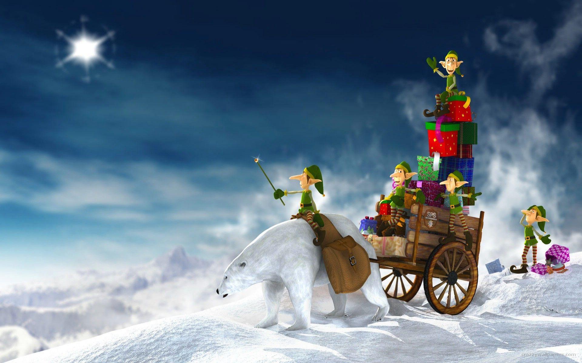 Merry Christmas 2014 3D Gif Animated  Pics Cute 3D Christmas HD wallpaper   Pxfuel