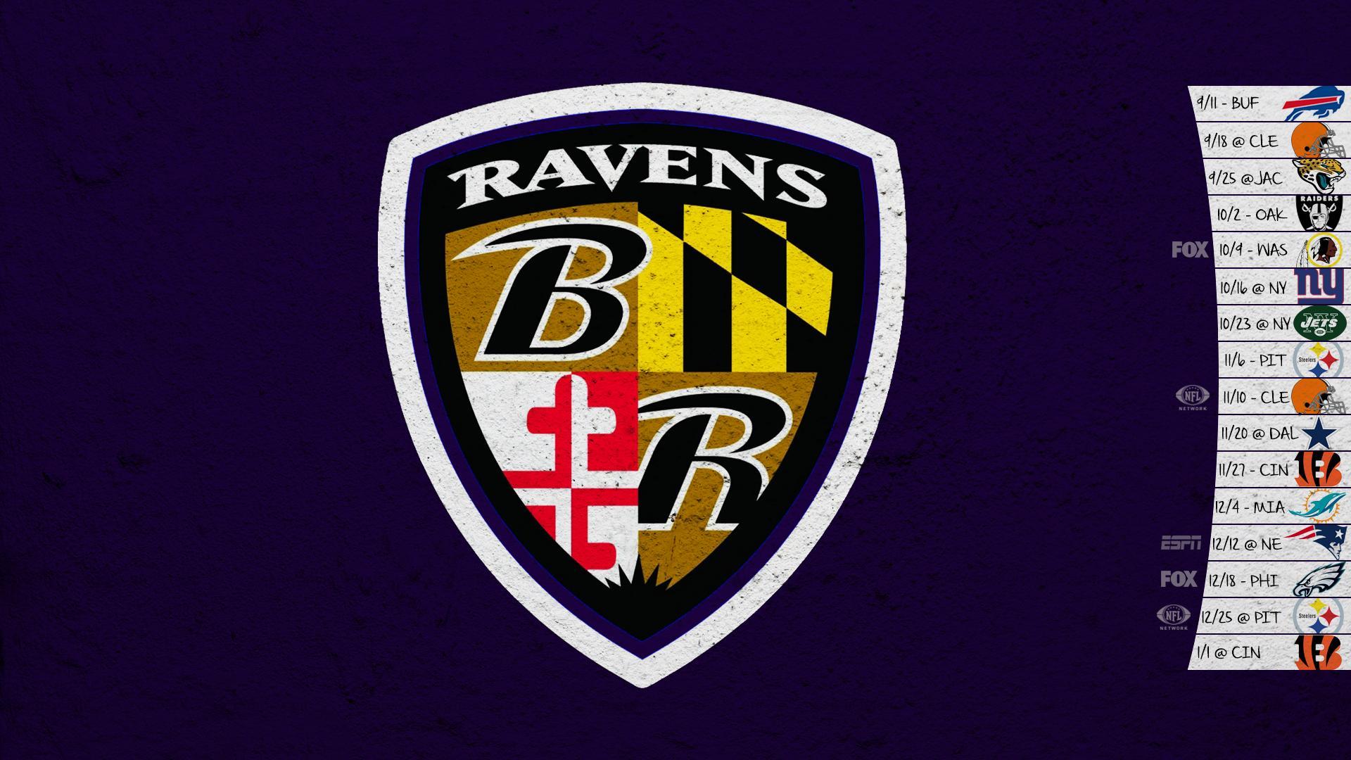 1920x1080 Ravens 2016 Schedule Wallpaper [UPDATED COLLECTION]