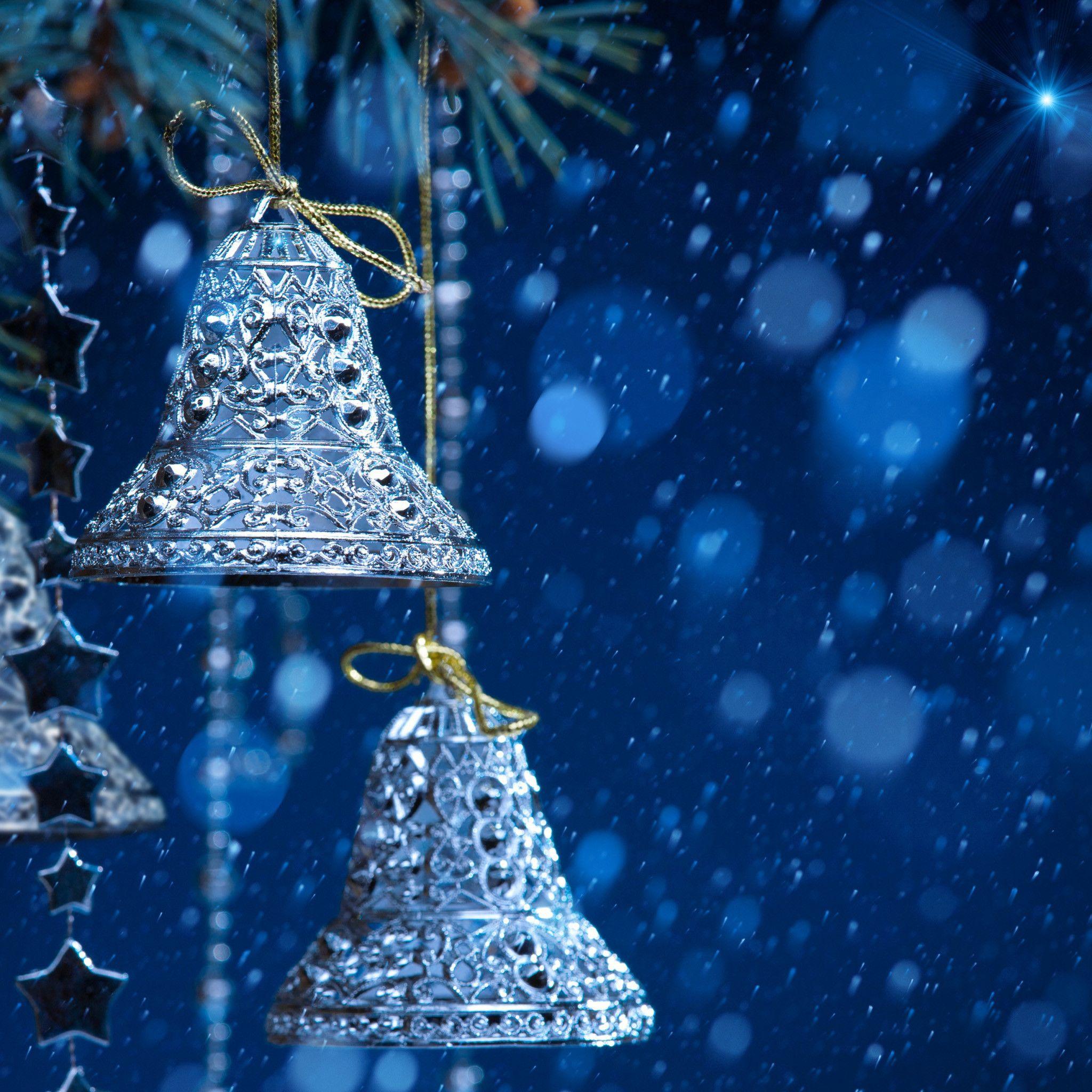 2048x2048 Live Christmas Wallpaper for iPad