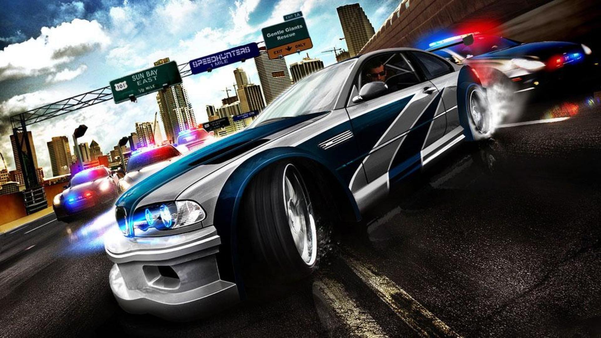 Need for speed most wanted 2005 обои