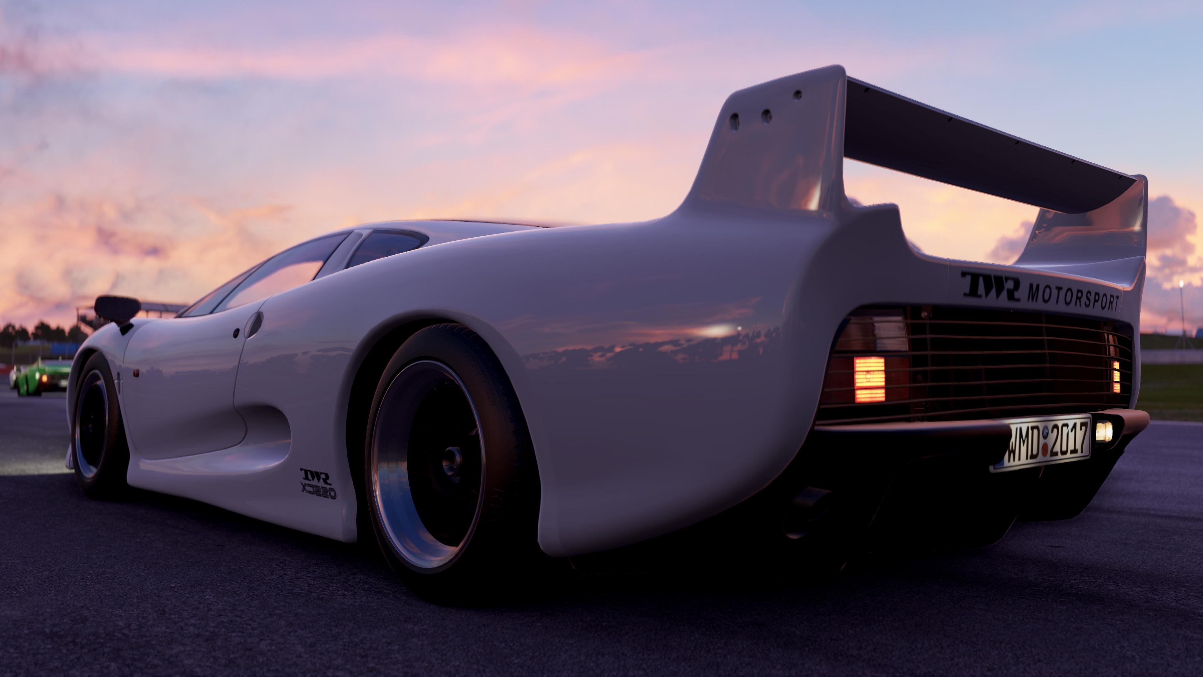 3840x2160 UHD 4K Jaguar XJ200S Sports Car