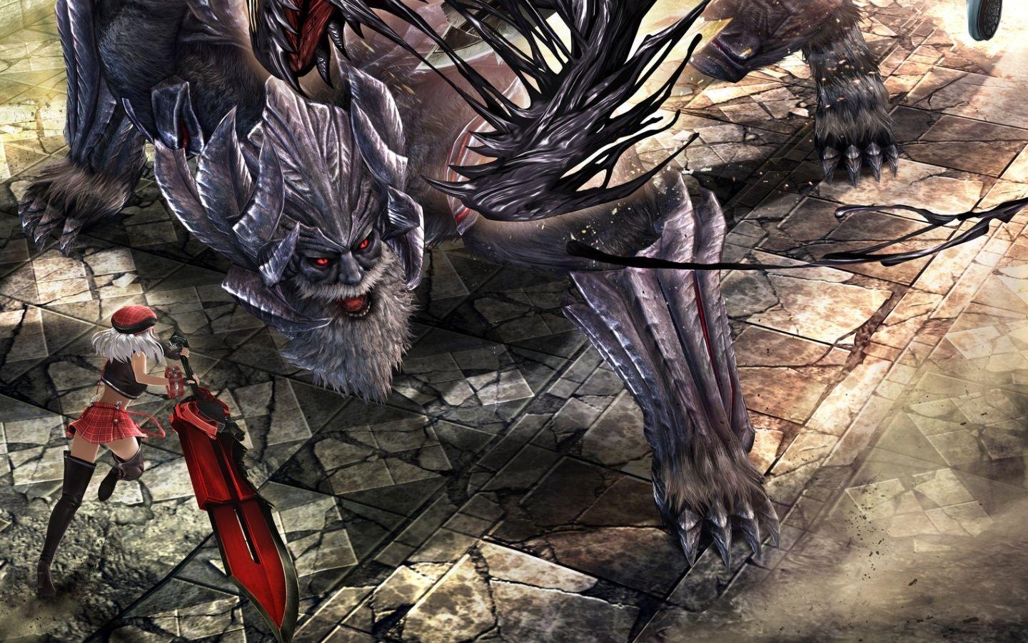 1440x900 God Eater Resurrection Wallpaper