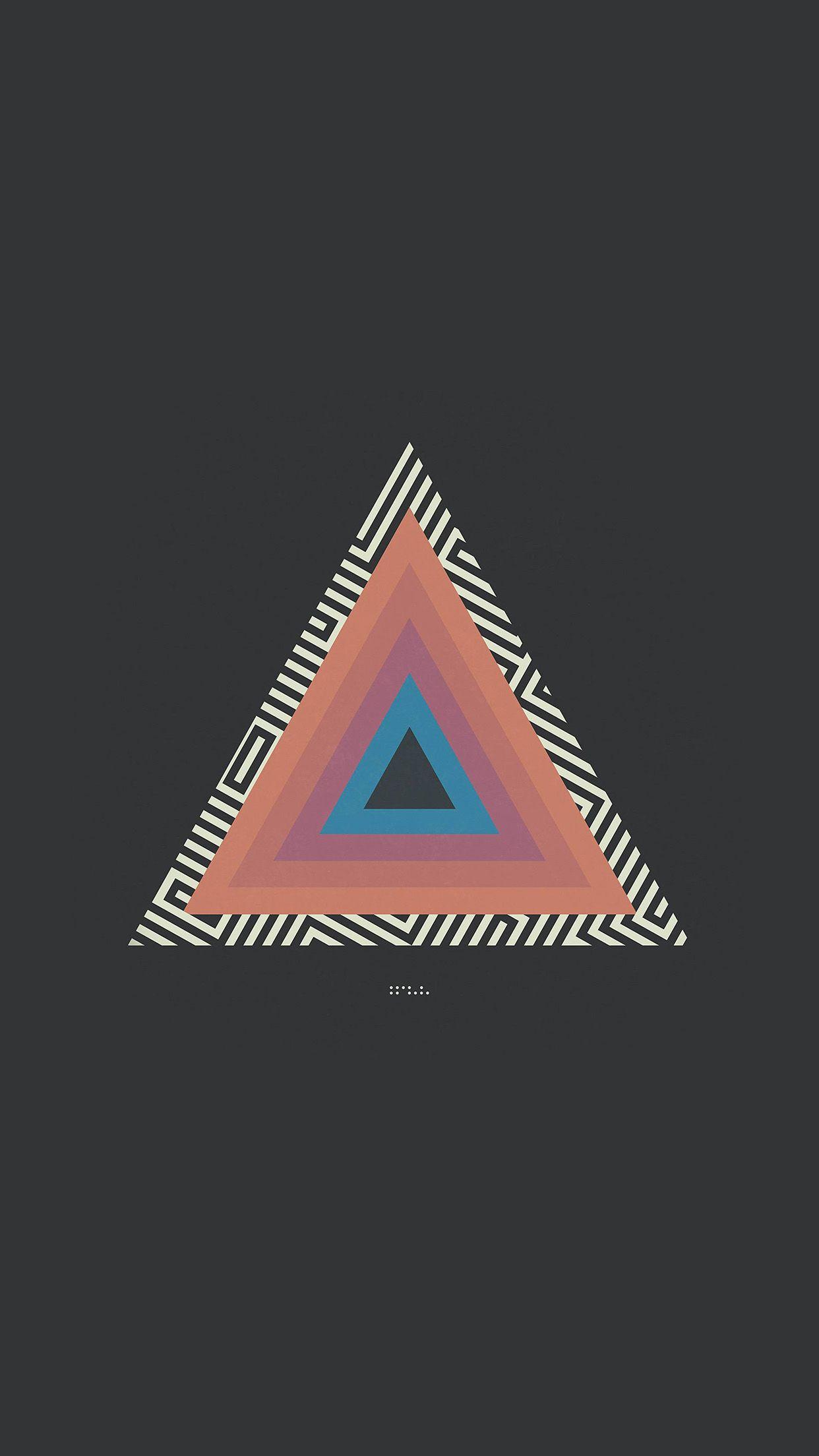 1242x2208 iPhone7 wallpaper. tycho triangle