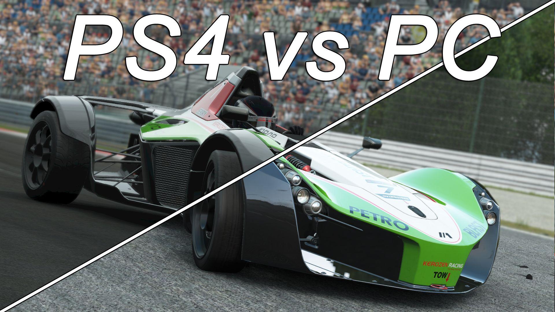 1920x1080 Project CARS PS4 vs PC Maximum Settings Screenshot Comparison
