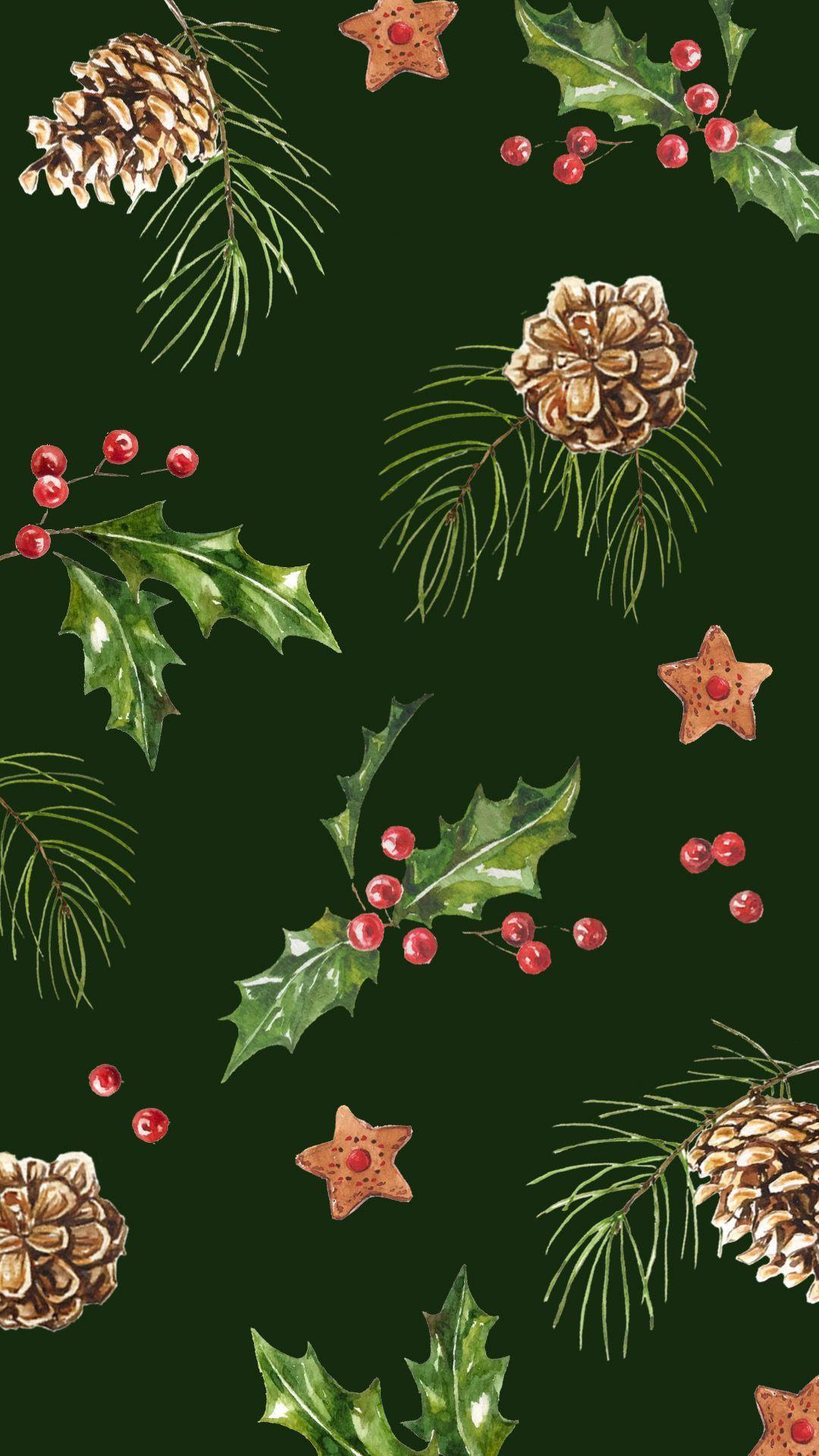1080x1920 Christmas Wallpaper. Winter