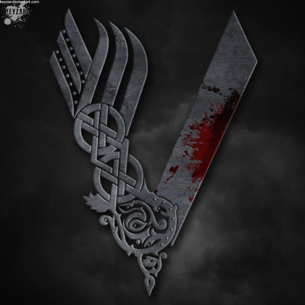 1000x1000 Vikings TV Wallpaper. Brand or Logo. Viking logo