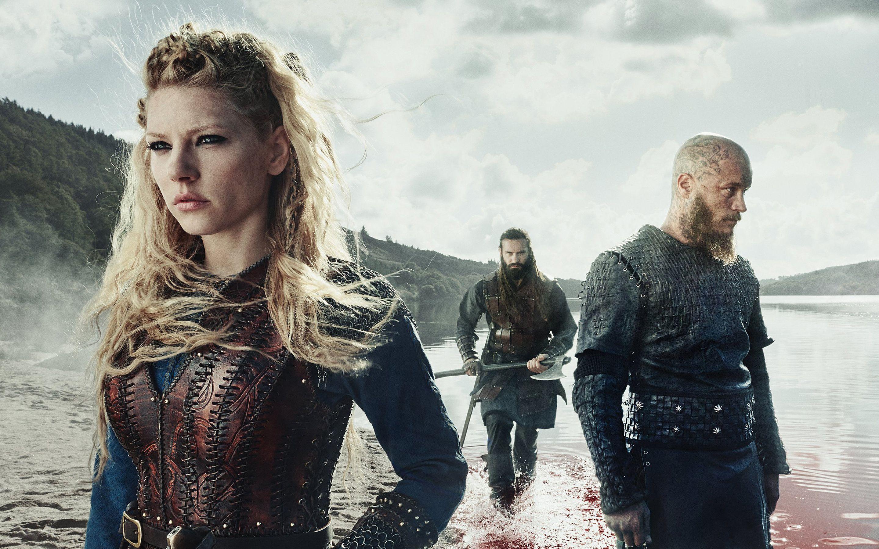 2880x1800 Desktop Vikings HD Wallpaper