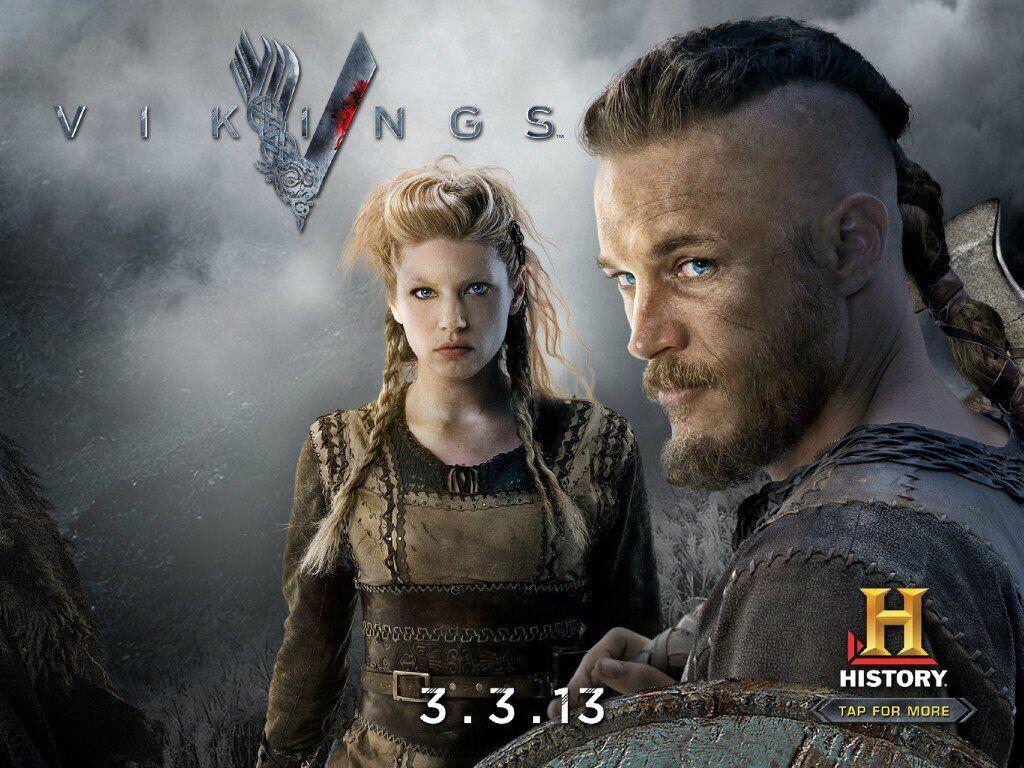 1024x768 Vikings TV Show Wallpaper