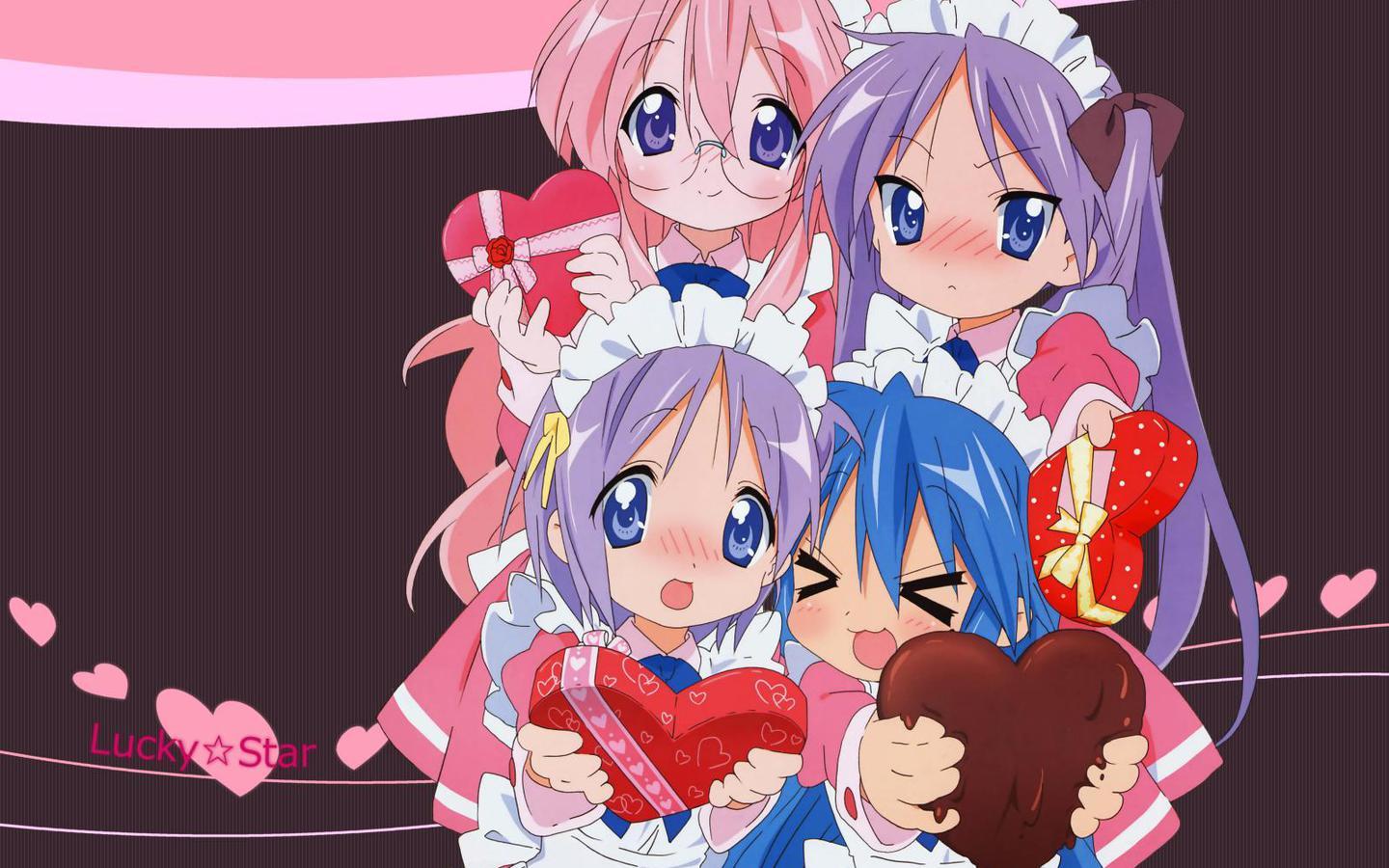 Cute Anime Girl Valentines Day gambar ke 12